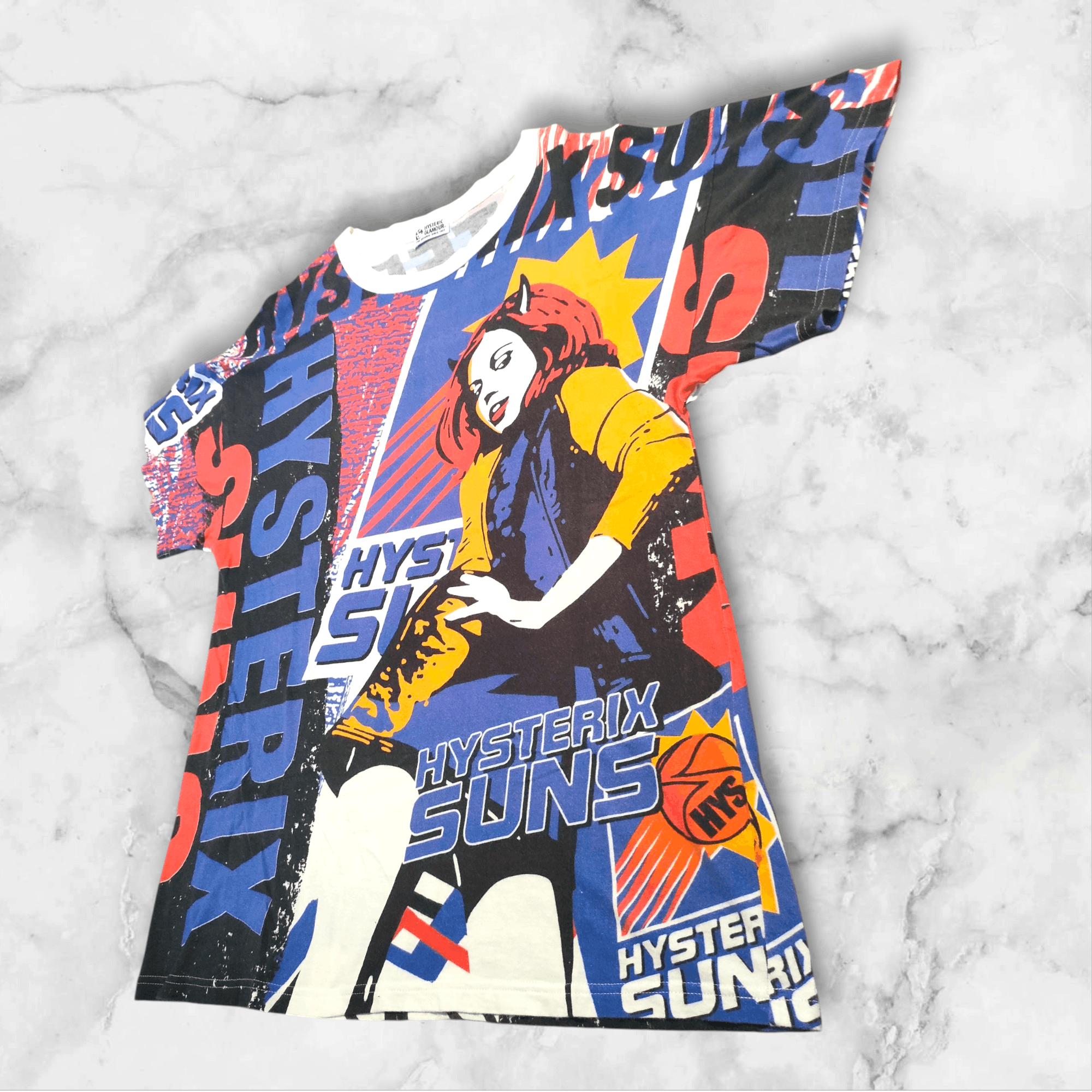 Hysteric Glamour Hysteric Glamour Vixen Girl All Over Tee Multi Free Size 「 Size US L / EU 52-54 / 3 - 3 Thumbnail