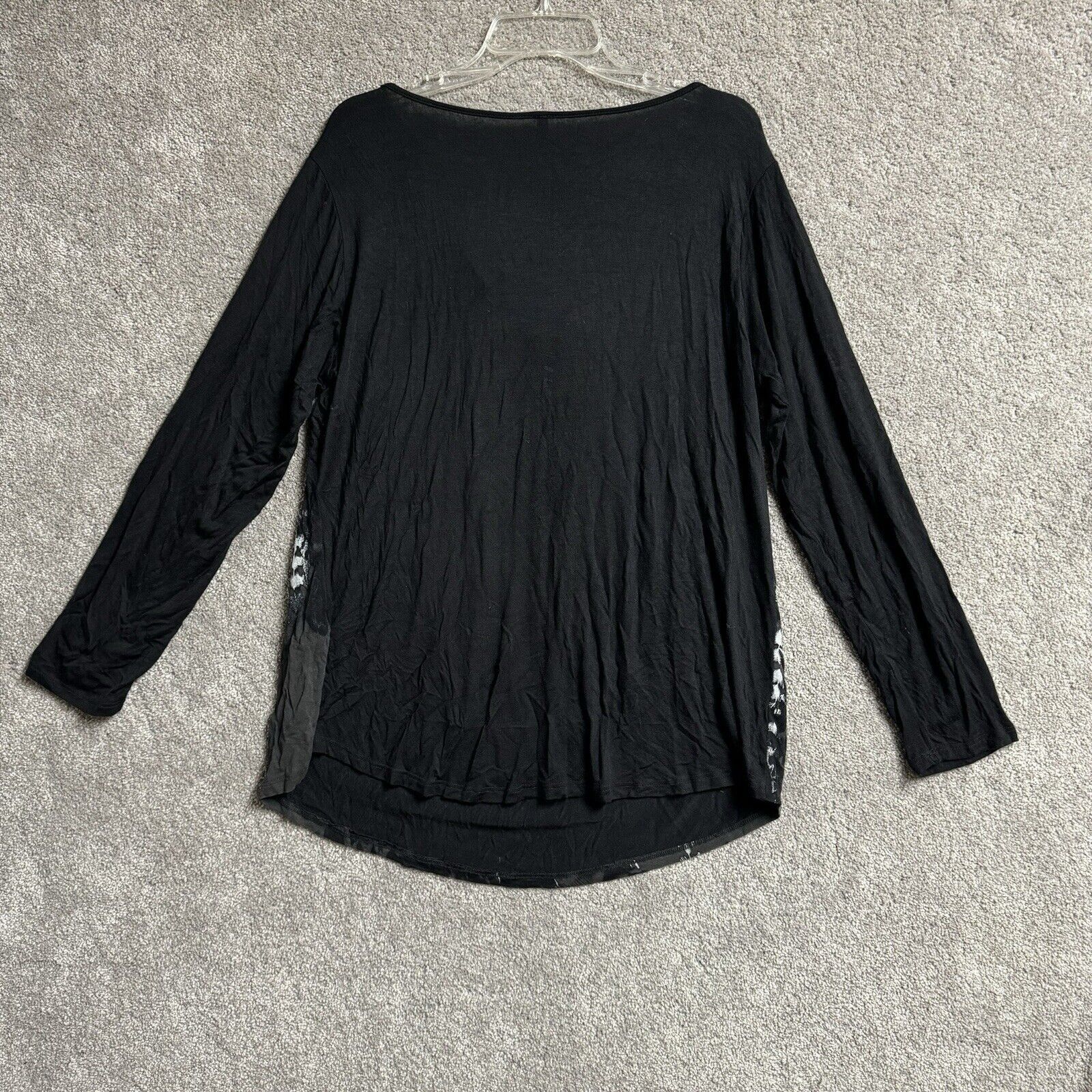 Other Edlista Top 1X Plus Avant-Garde Abstract Draped Fairy Grunge Size XL / US 12-14 / IT 48-50 - 3 Thumbnail