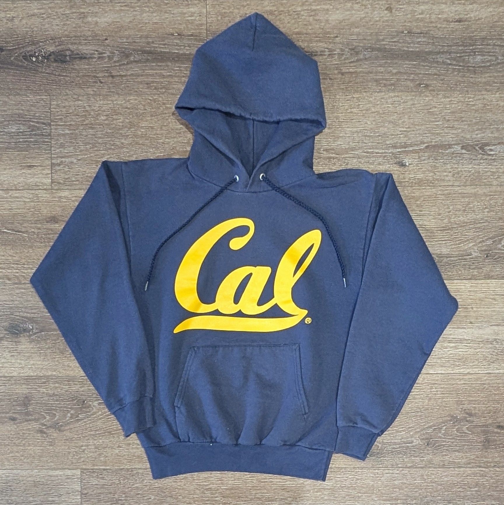 Hanes Vintage Hanes Cal Berkeley blue hoodie - SIZE S Size US S / EU 44-46 / 1 - 1 Thumbnail