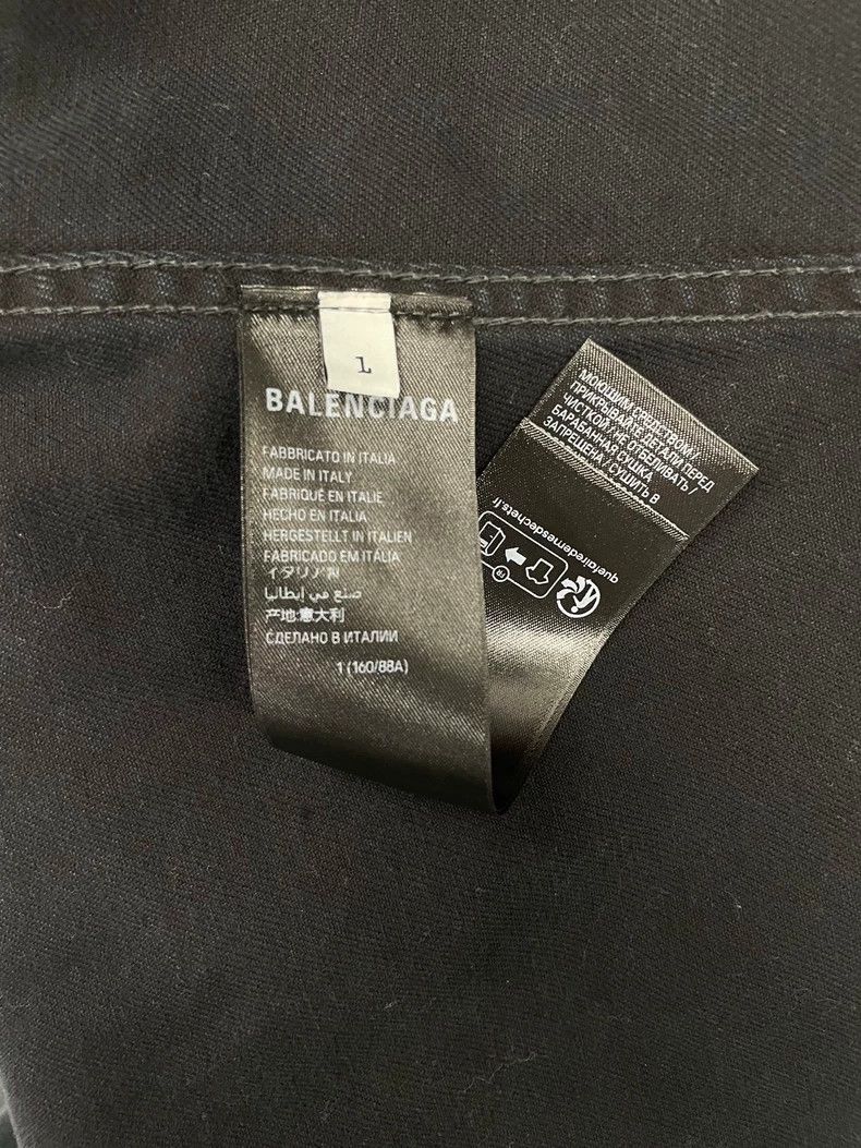 Balenciaga Balenciaga Lapel solid color single-breasted loose long-sl Size US L / EU 52-54 / 3 - 6 Thumbnail