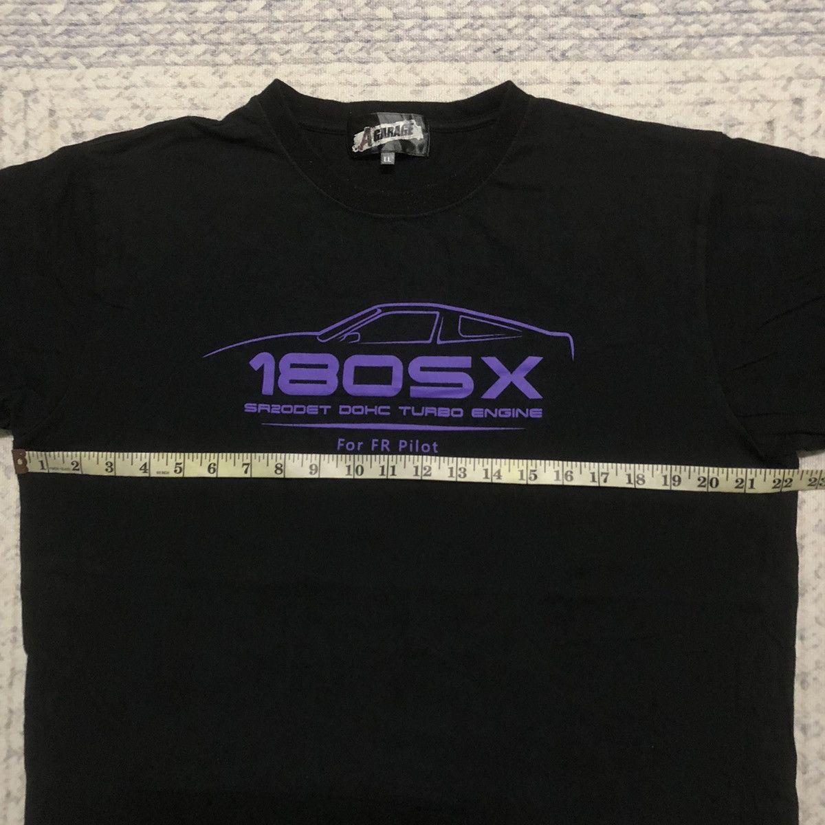 Vintage Rare Vintage Nissan 180SX SR20DET DOHC Turbo Racing Tees Size US L / EU 52-54 / 3 - 8 Thumbnail
