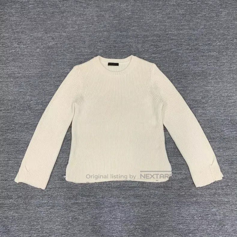 The Row The row White wool knit sweater Size S / US 4 / IT 40 - 1 Thumbnail