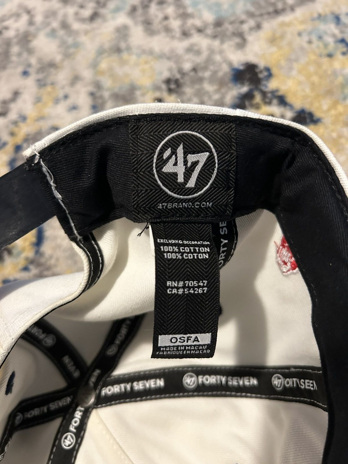 Other 47 brand Red sox hat Size ONE SIZE - 3 Thumbnail
