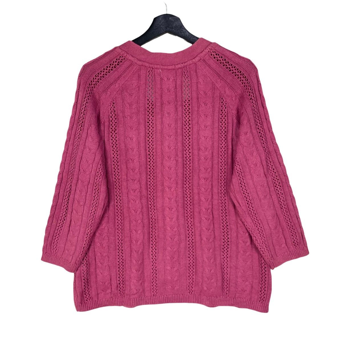 L.L. Bean Vintage LL Bean Knit Cardigan Sweater Women Button Up Size S / US 4 / IT 40 - 13 Thumbnail