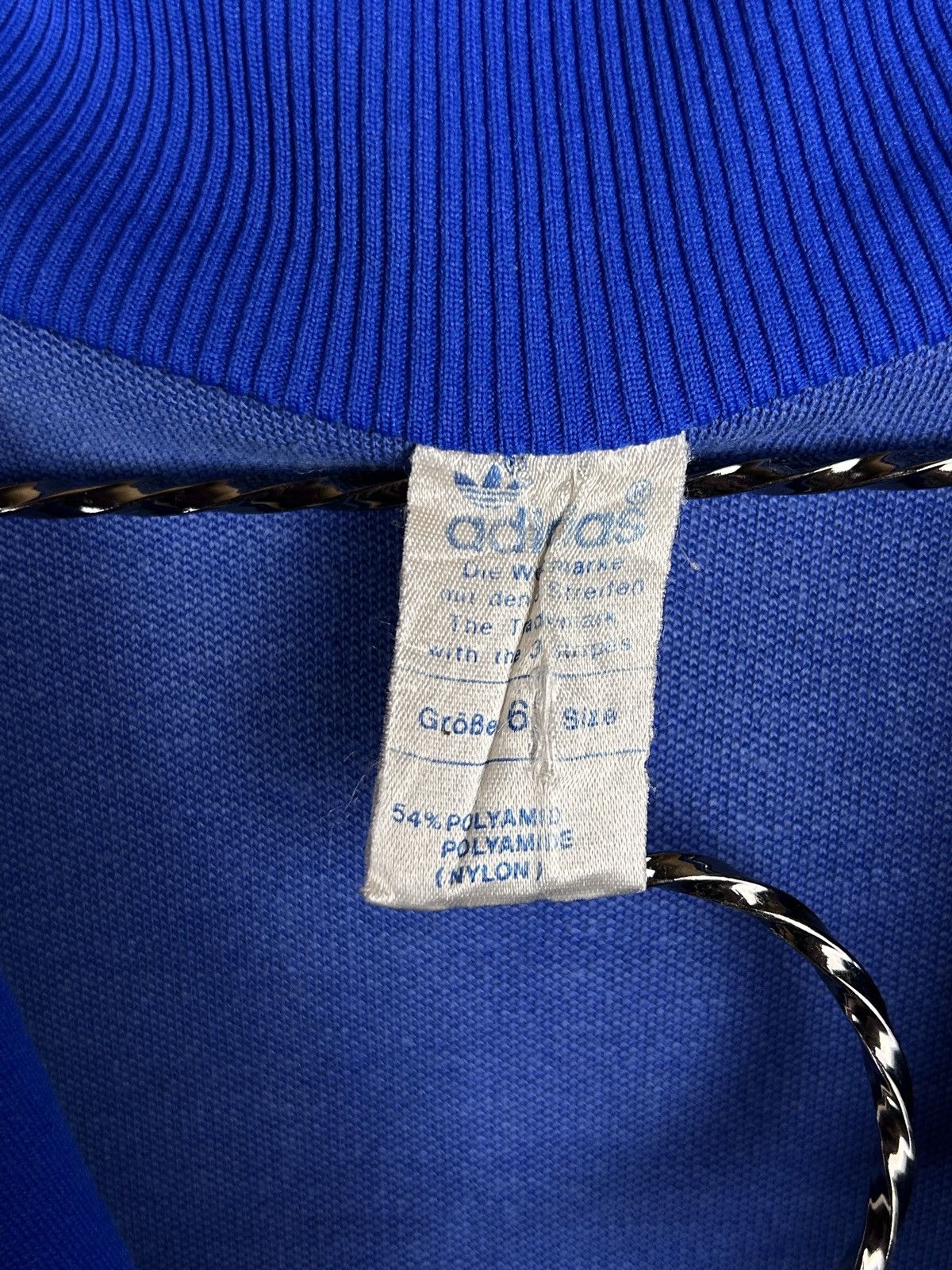 Adidas 80s Adidas Made In West Germany Tracksuit Jacket In Blue Size US M / EU 48-50 / 2 - 7 Thumbnail