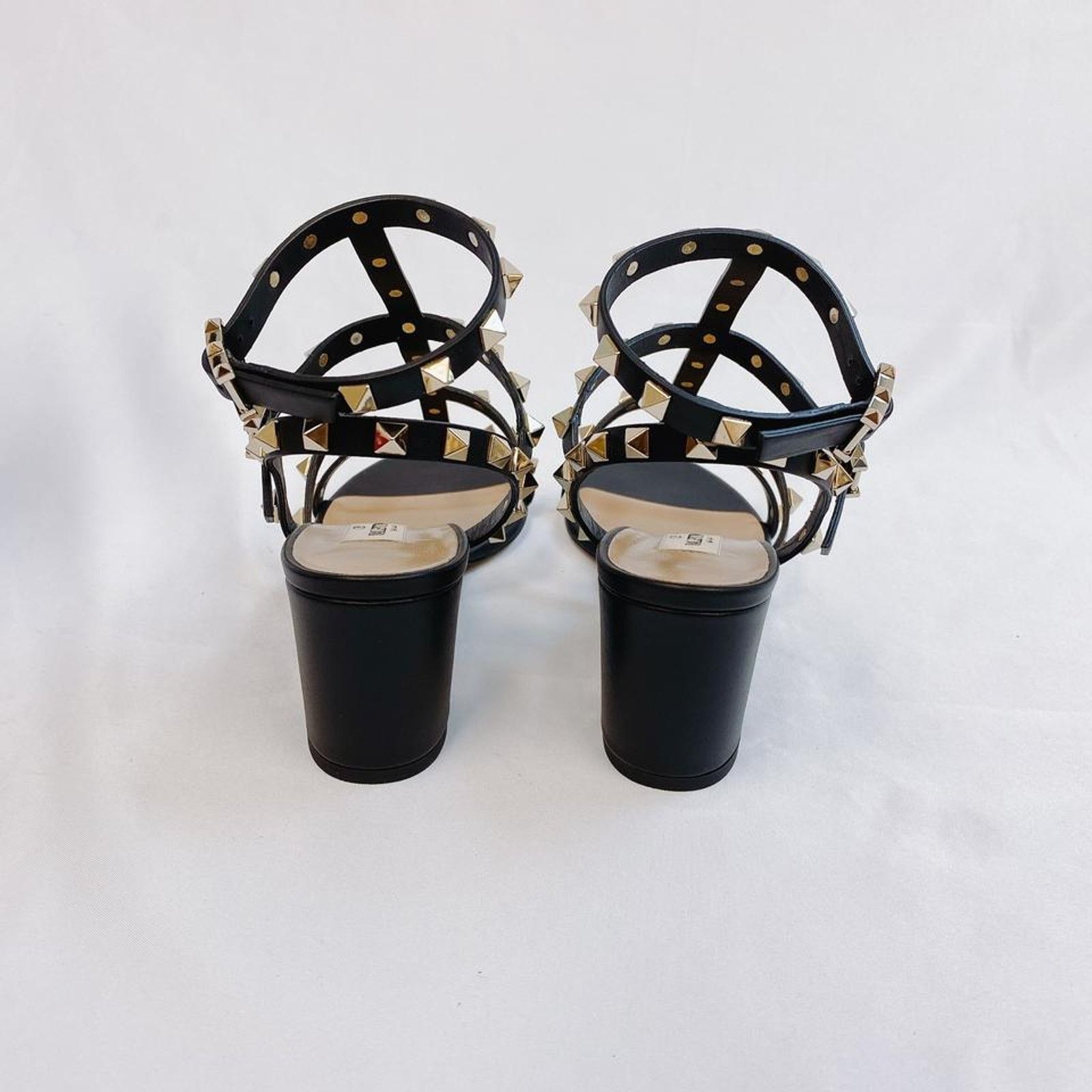 Valentino Valentino Garavani Rockstud 60 leather chunky heels 40 Size US 10 / IT 40 - 8 Thumbnail