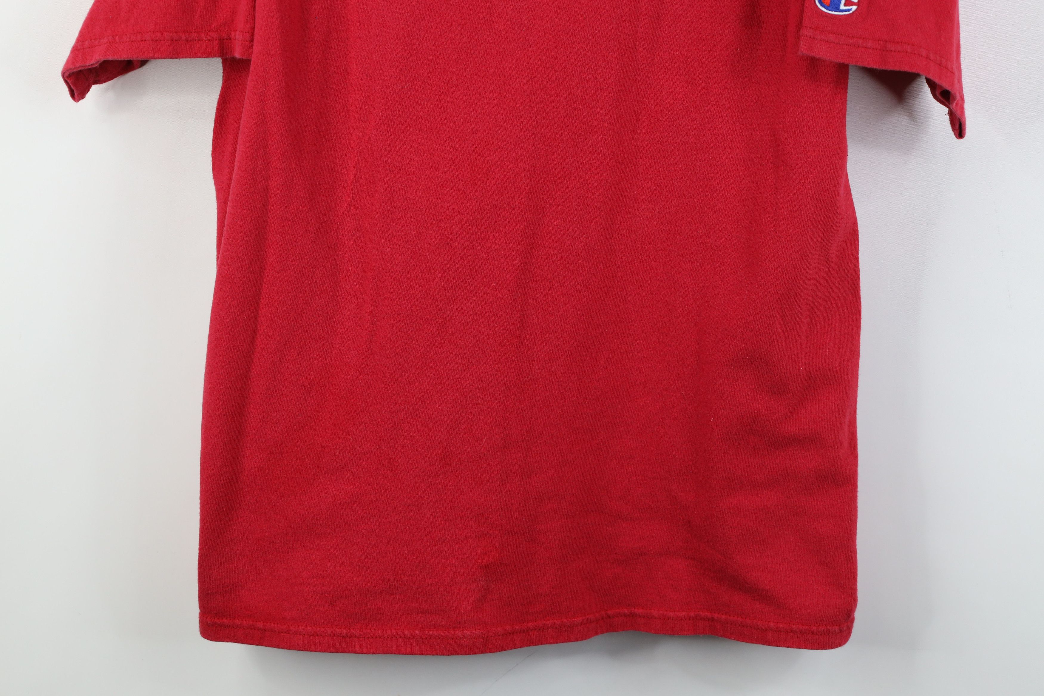 Champion Vintage 90s Champion Spell Short Sleeve T-Shirt Cotton Red Size US M / EU 48-50 / 2 - 3 Thumbnail