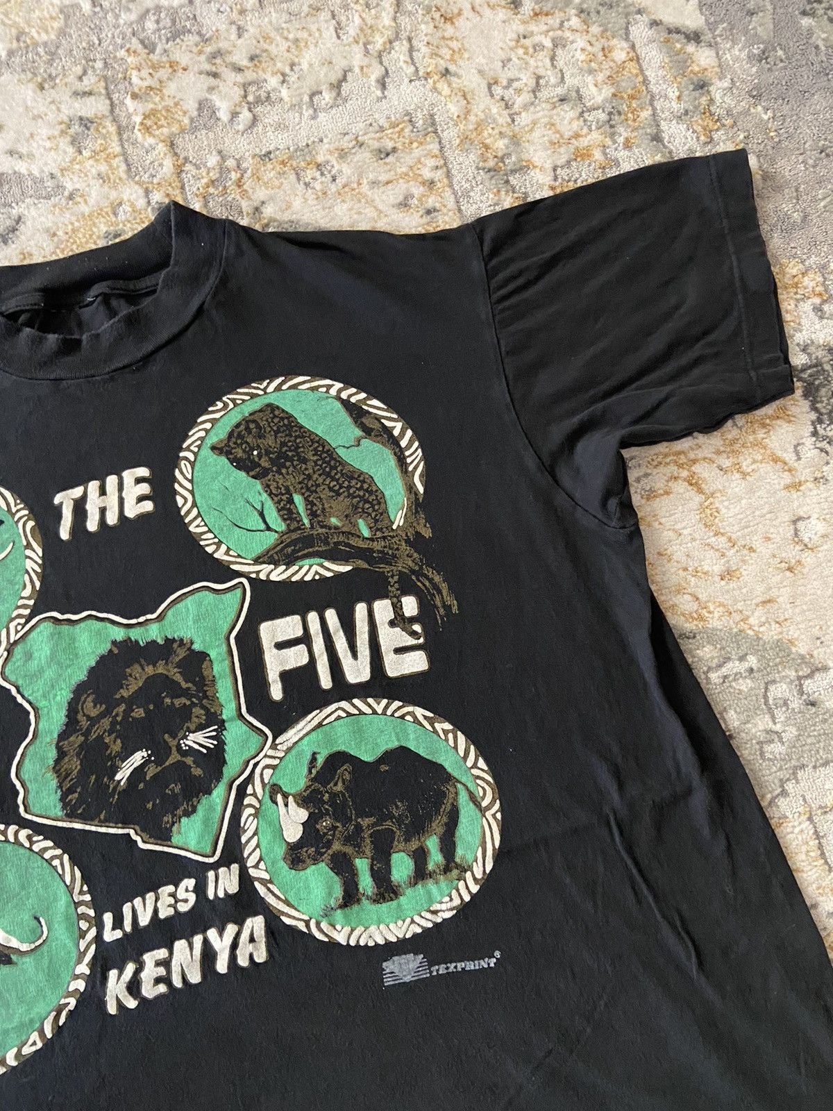 Habitat VINTAGE ANIMAL THE BIG FIVE Size US L / EU 52-54 / 3 - 3 Thumbnail