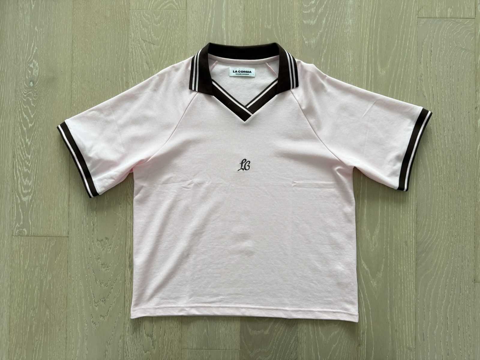 La Corsia Brown Pink Polo