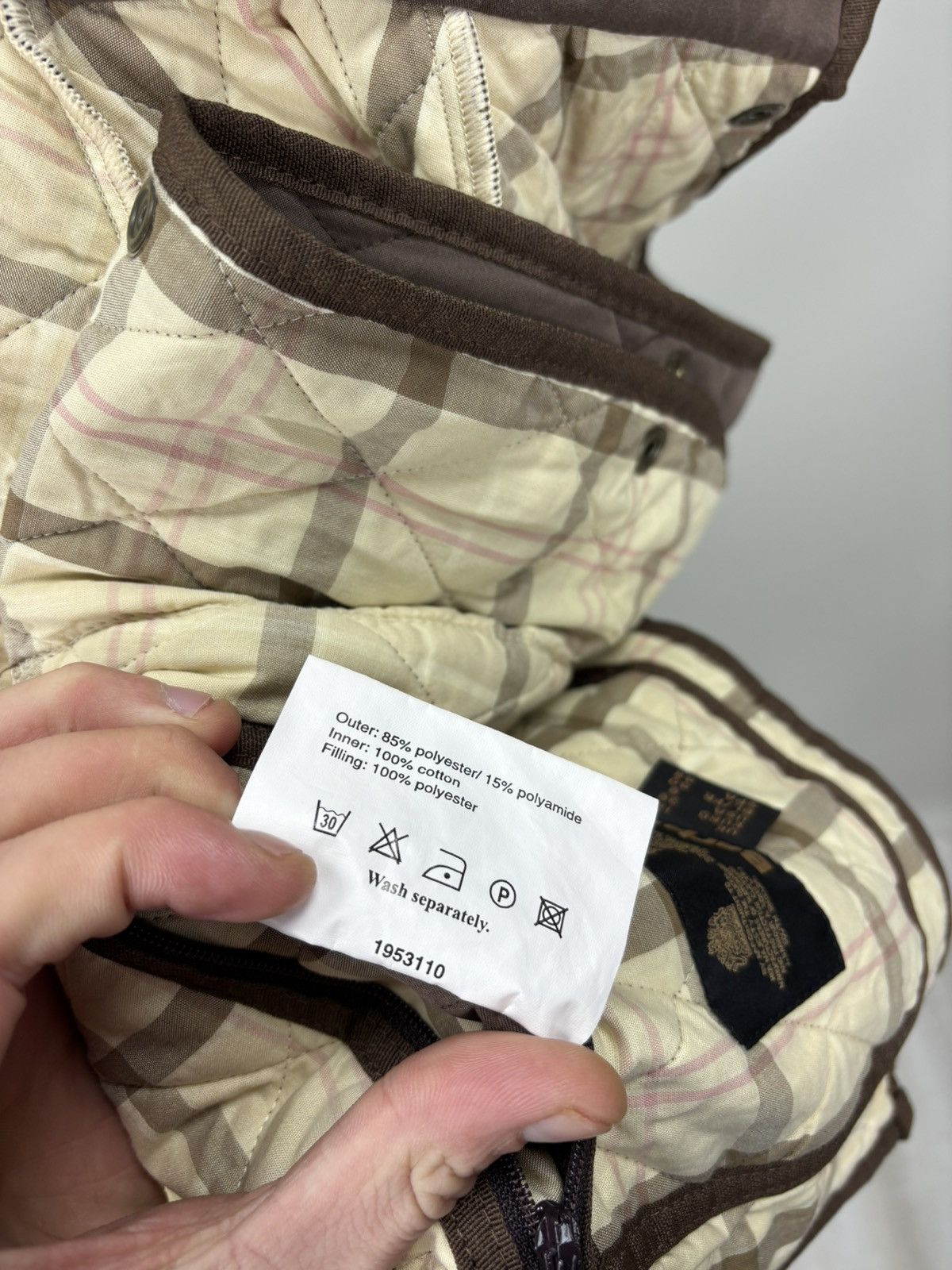 Barbour Womens quilted jacket Barbour Size 38 Color Brown Size XS / US 0-2 / IT 36-38 - 12 Thumbnail