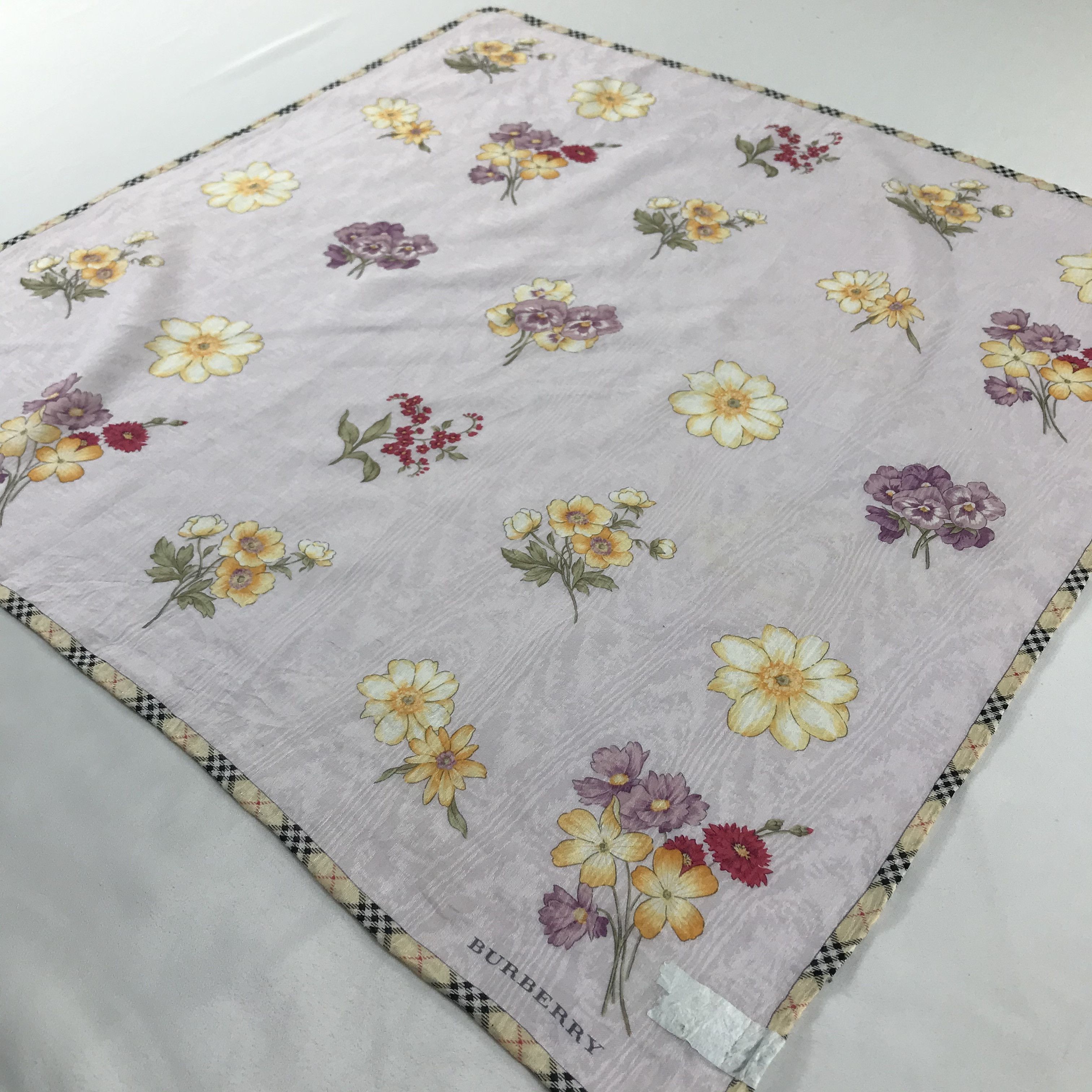 Burberry × Vintage Burberry Neckerchief / Bandana / Handkerchief Size ONE SIZE - 4 Thumbnail