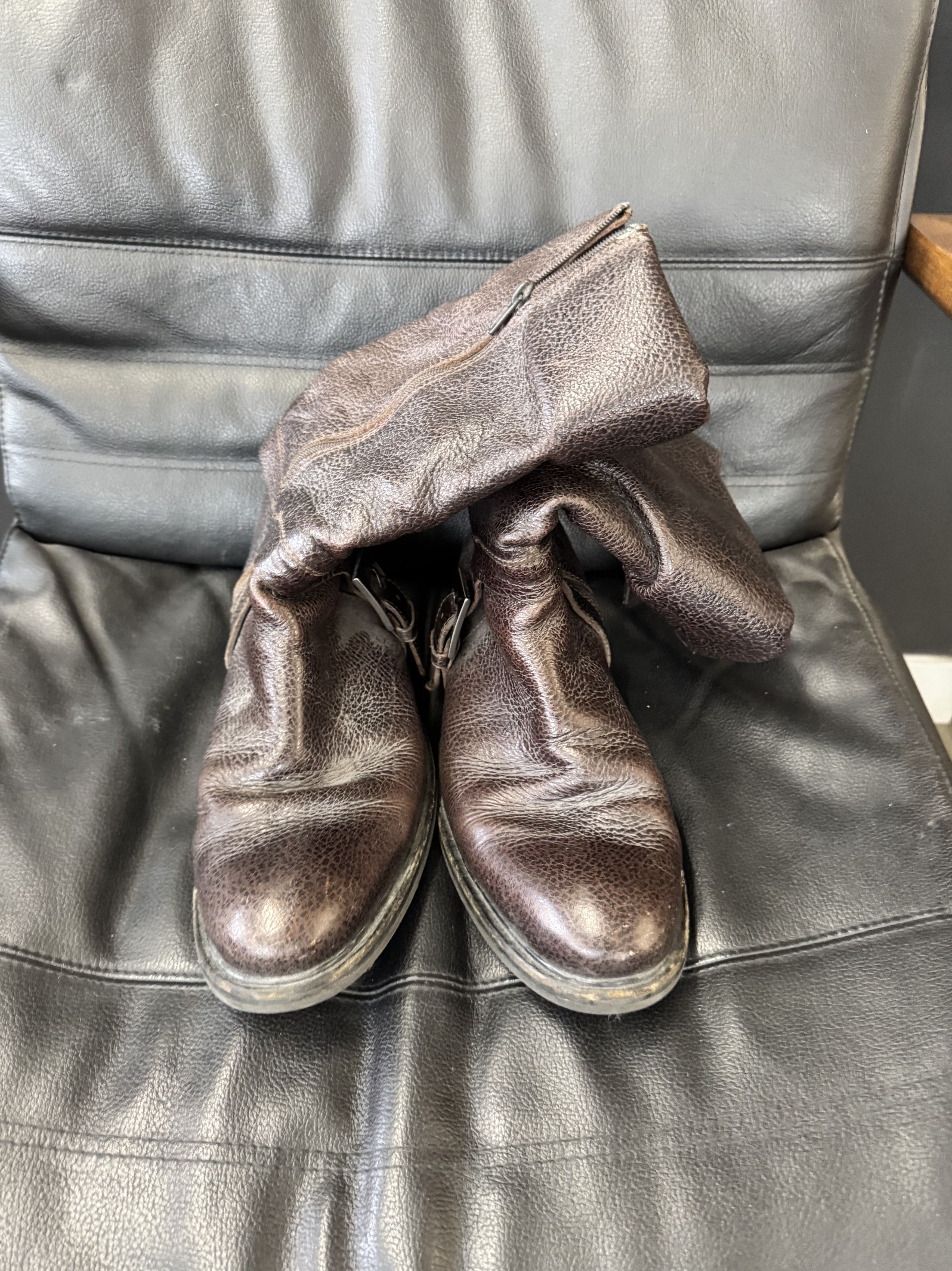 Emporio Armani Boots with buckle and fur lining Size US 9.5 / EU 42-43 - 22 Thumbnail