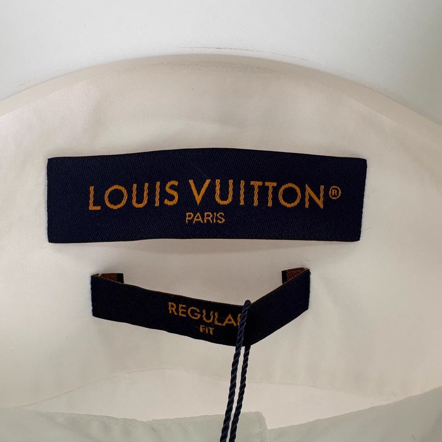 Louis Vuitton LV 25 White Long Sleeve Shirt 40 New Size US M / EU 48-50 / 2 - 5 Thumbnail