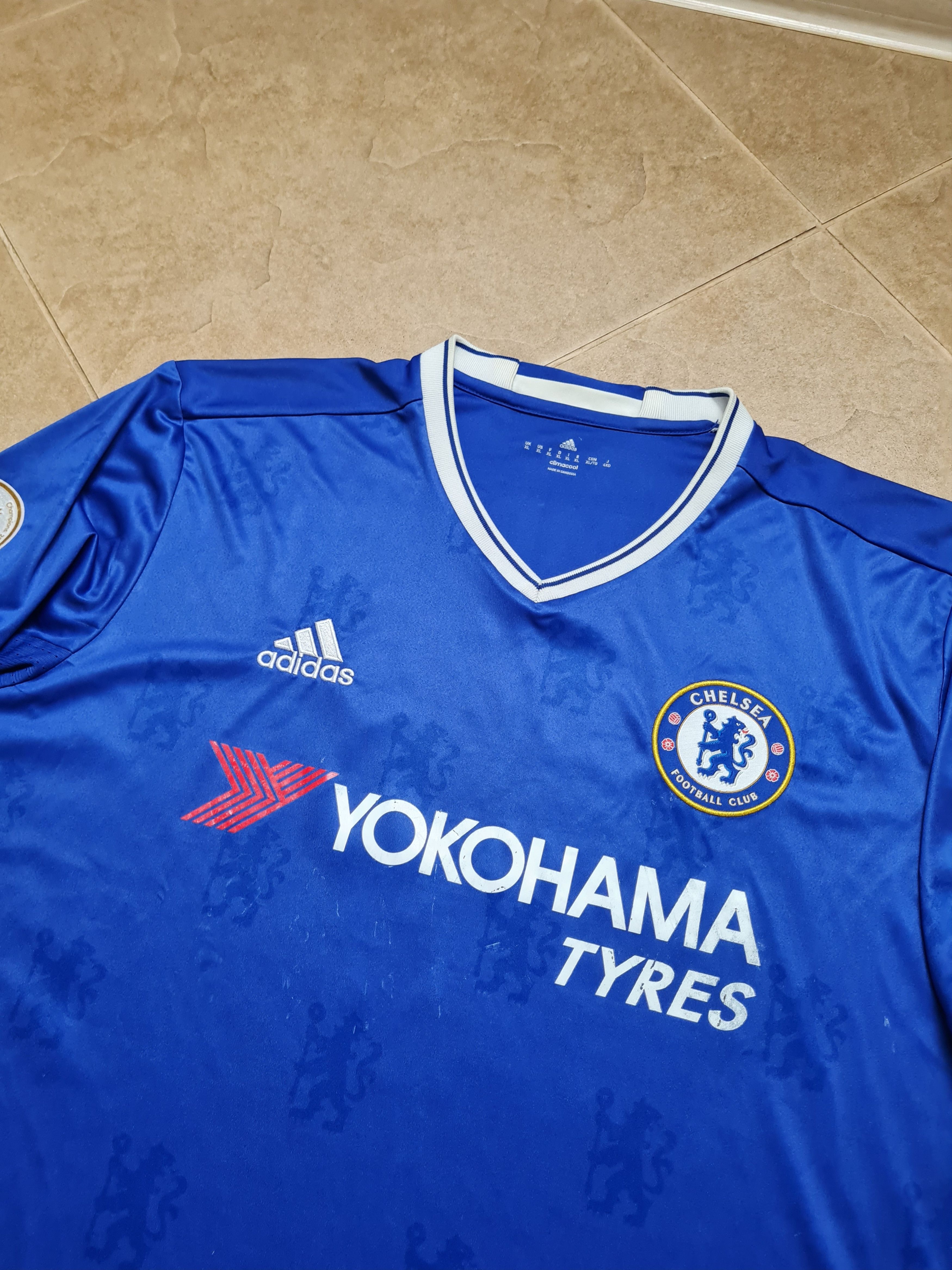 Adidas Adidas Chelsea FC Home Kit 16/17 Season Champions AI7182 Size US XL / EU 56 / 4 - 2 Thumbnail