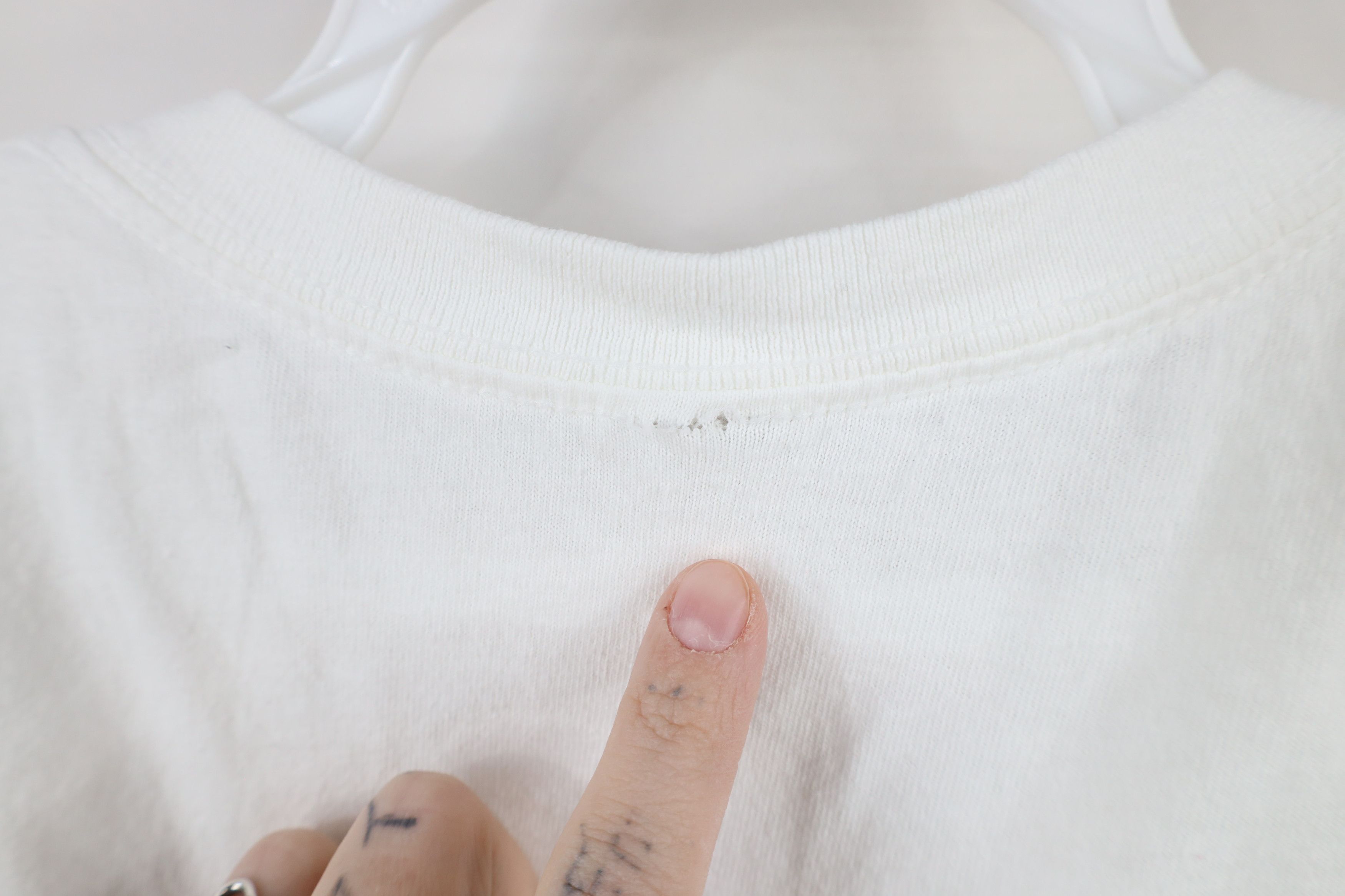 Vintage Vintage 90s Streetwear Jazz Music T-Shirt White Cotton Size US L / EU 52-54 / 3 - 7 Thumbnail