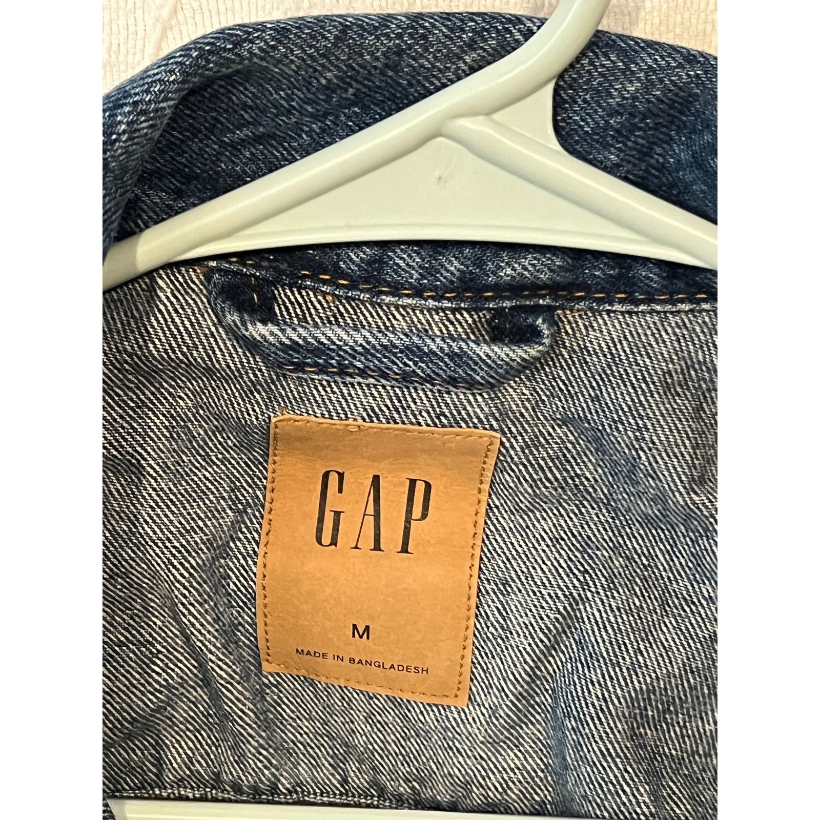 Gap The Gap Jean Jacket Mens M Size US M / EU 48-50 / 2 - 3 Thumbnail