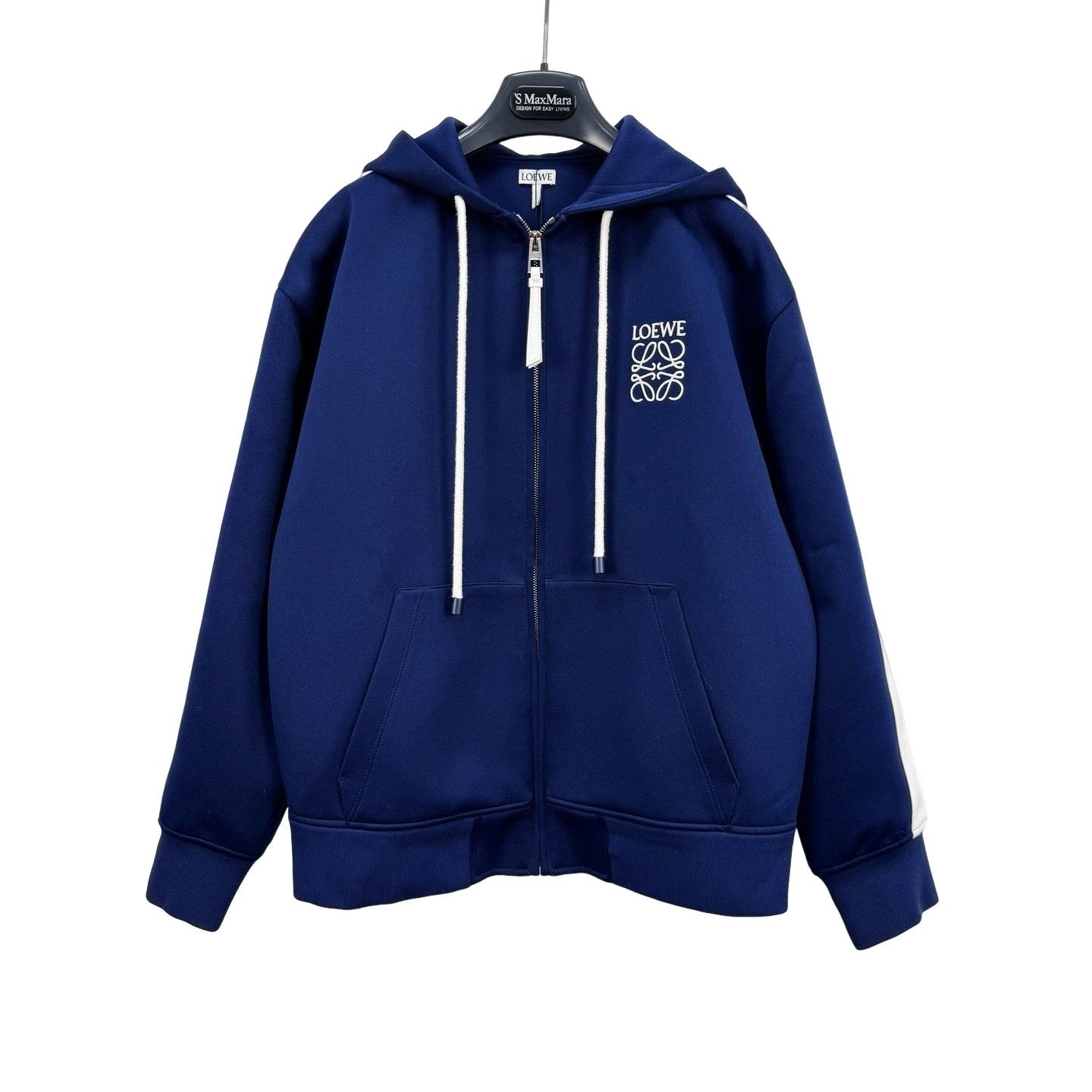 Loewe Loewe Contrast Trim Logo Zip Hoodie Size XS Size US XS / EU 42 / 0 - 1 Thumbnail