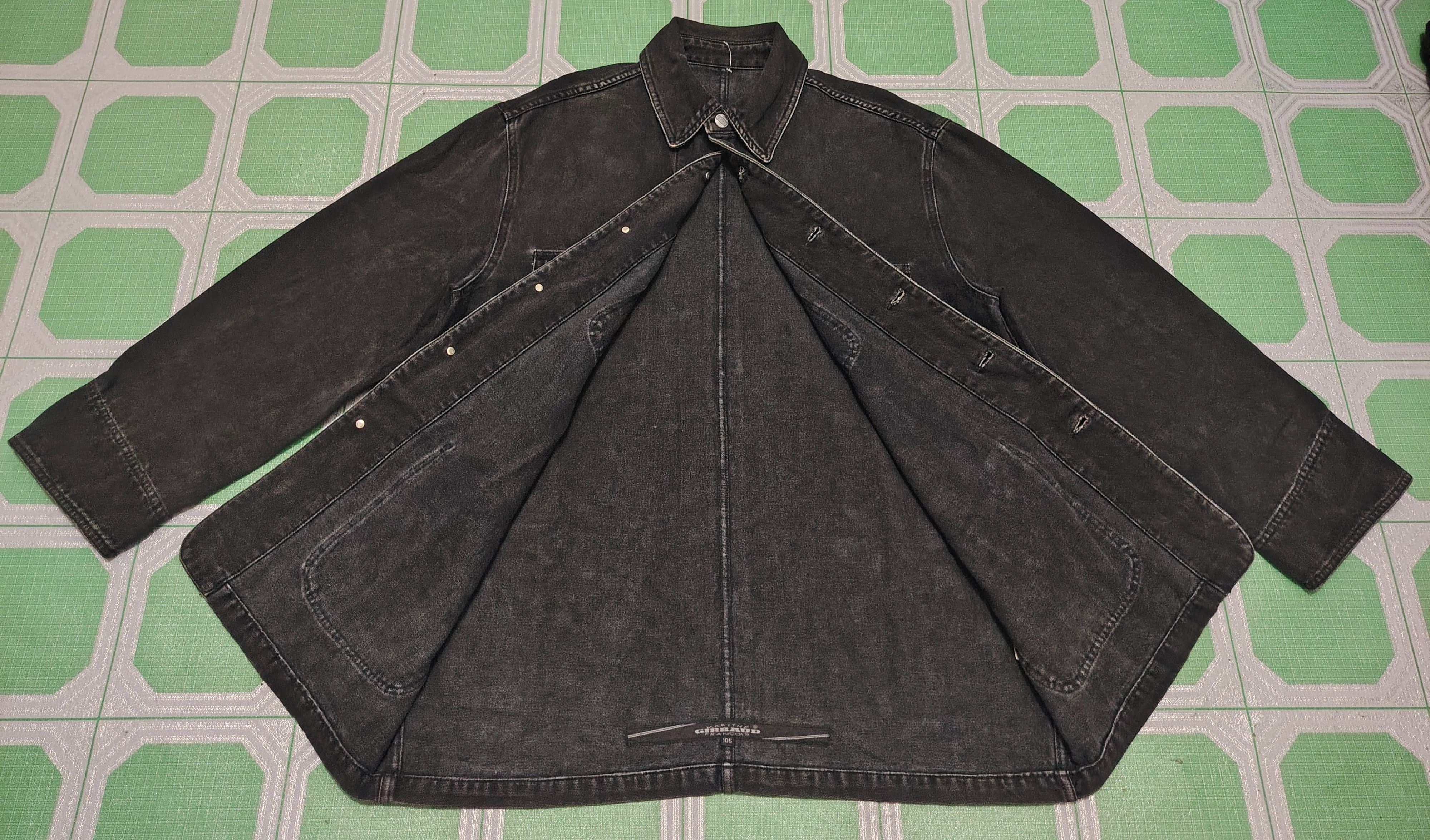 Marithe + Francois Girbaud Rare vtg Japanese MFG Denim Jacket Like Carhartt Jacket Size US XL / EU 56 / 4 - 8 Thumbnail