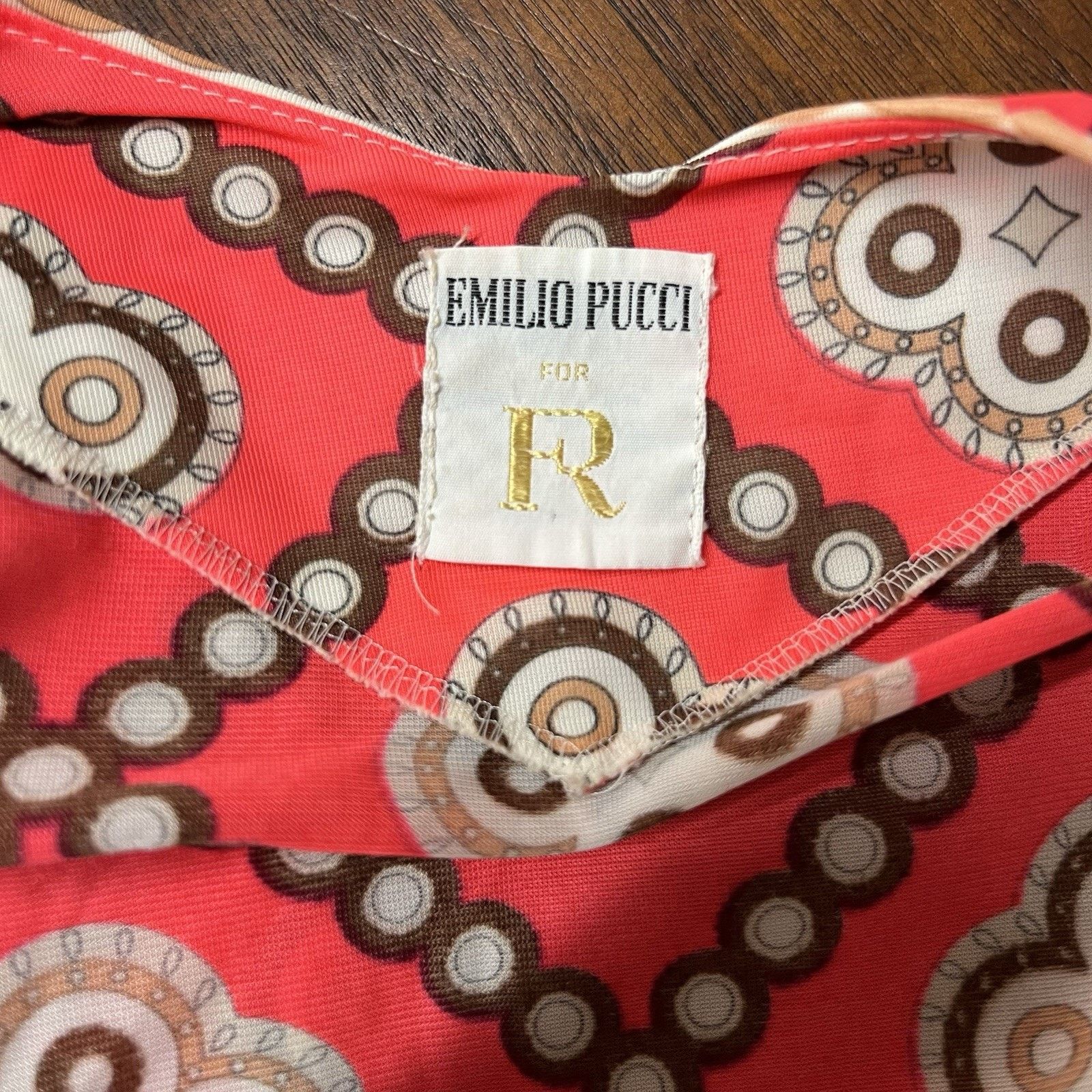 Emilio Pucci RARE Emilio Pucci Formfit Rogers EPFR Kimono Robe Hostess Size ONE SIZE - 12 Thumbnail