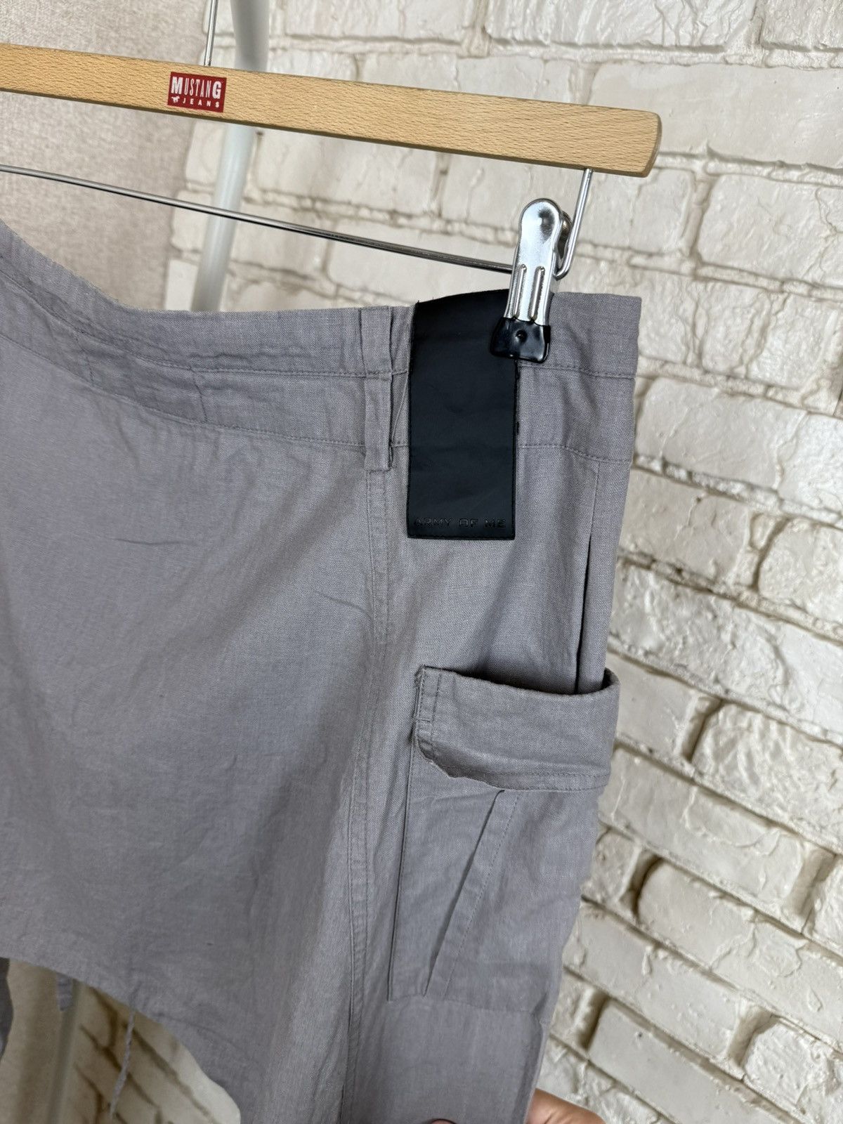 Army Of Me Army of Me SS11 Gray Dropped Crotch Avant Garde Pant Size US 32 / EU 48 - 9 Thumbnail