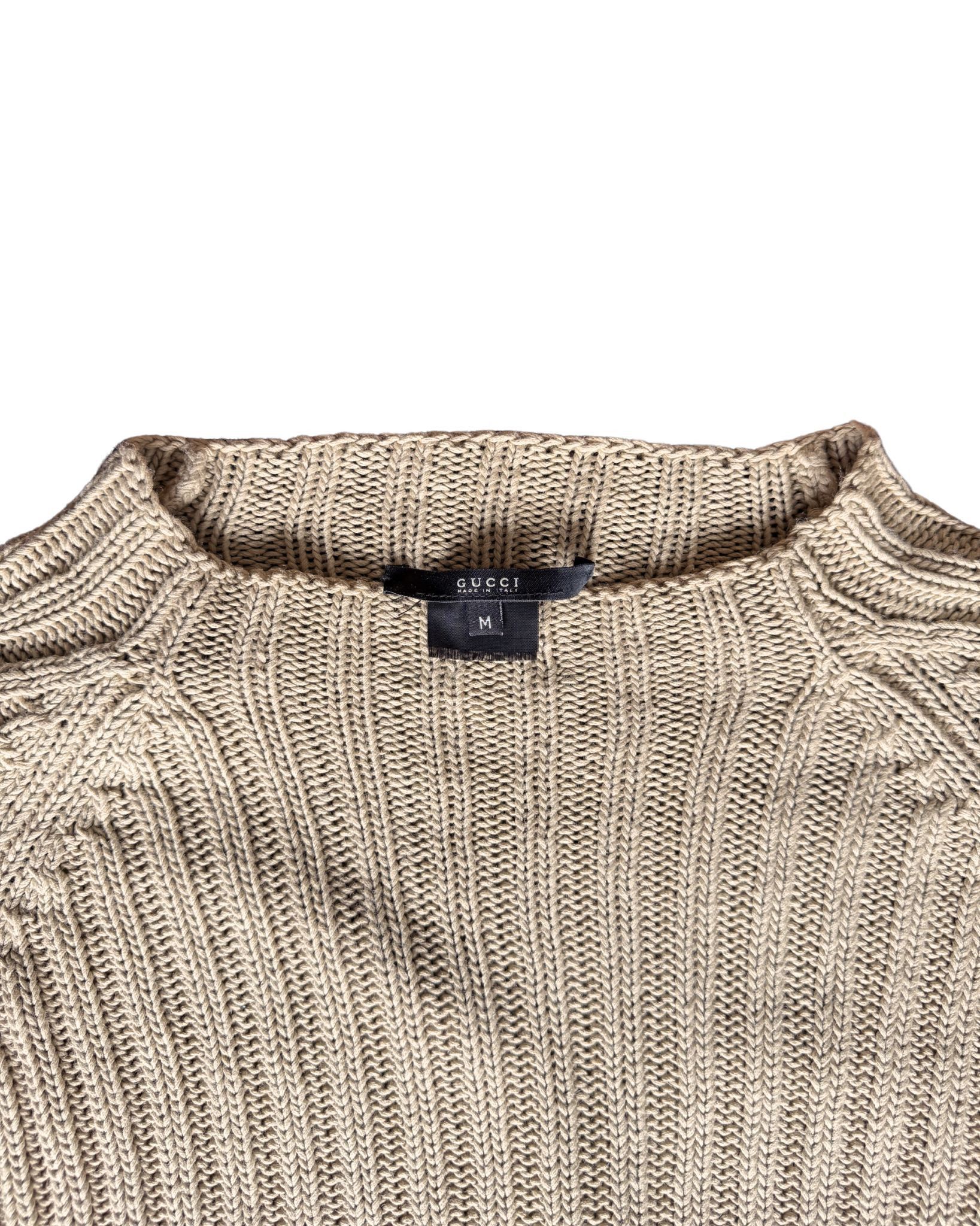 Gucci Gucci By Tom Ford Beige Sweater Size US M / EU 48-50 / 2 - 3 Thumbnail