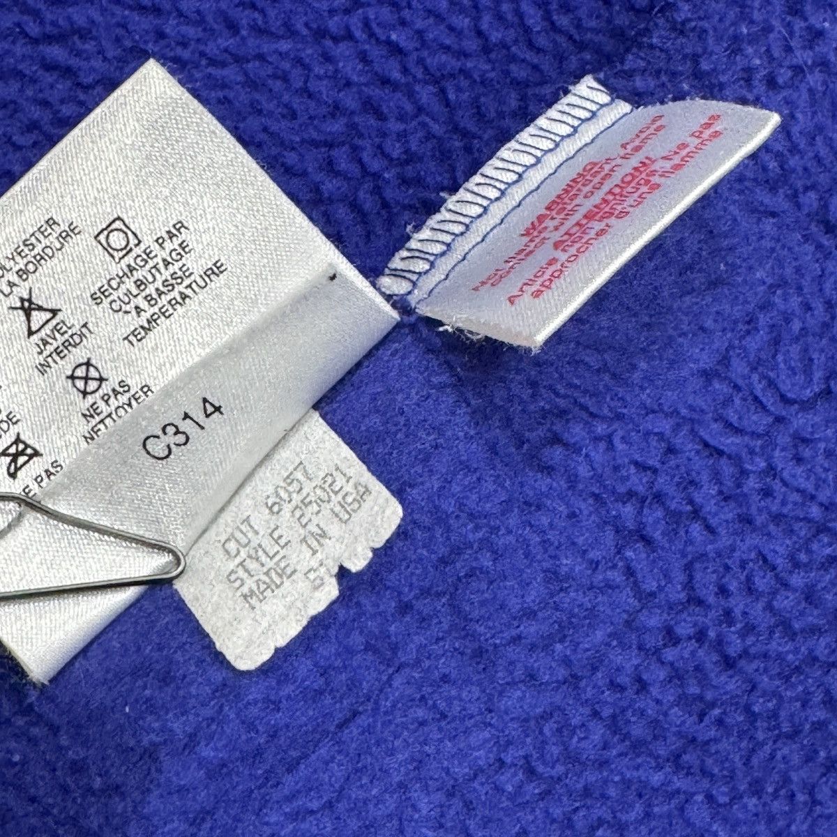 Patagonia × Vintage Vintage Patagonia Nylon Pocket Full Zip Fleece Jacket 90s Size US M / EU 48-50 / 2 - 18 Thumbnail