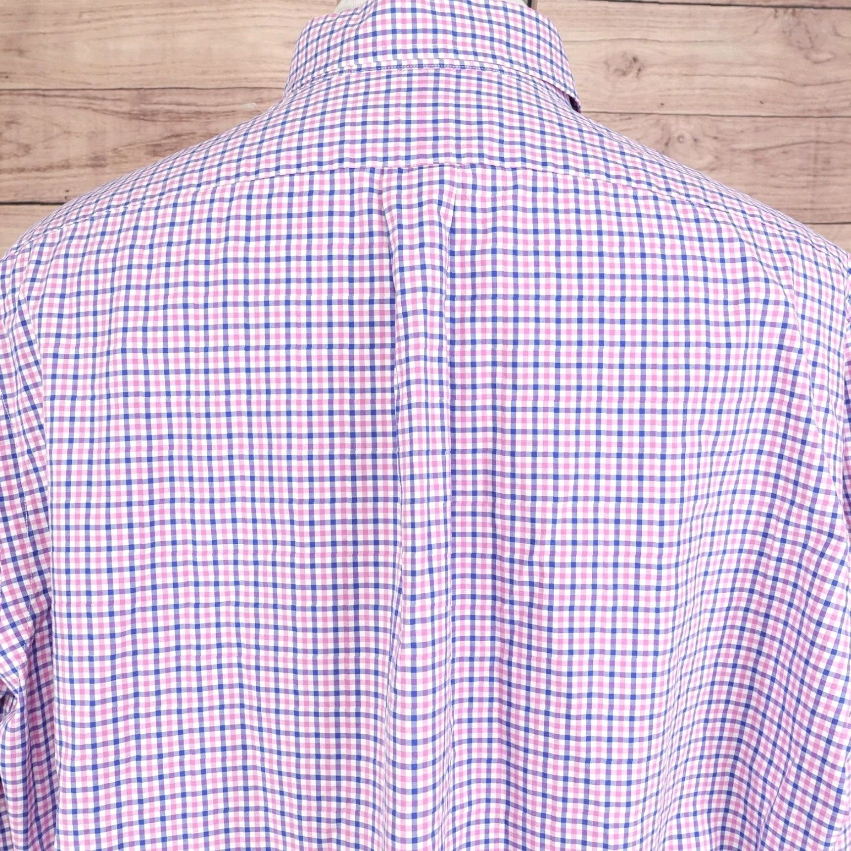 Ralph Lauren Polo Ralph Lauren Shirt Mens 2XL Pink Blue Gingham Check Button-Down Long Sleeve Size US XXL / EU 58 / 5 - 5 Thumbnail