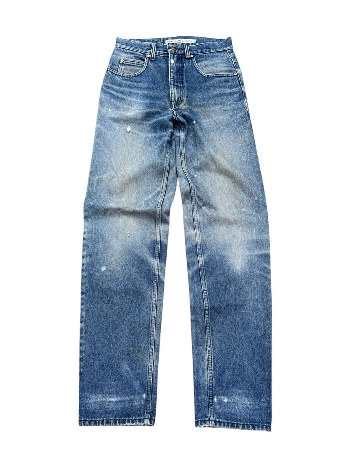 Saint Laurent Paris SAINT LAURENT JEANS HIGH WAISTED HEDI SLIMANE Size US 28 / EU 44 - 1 Thumbnail