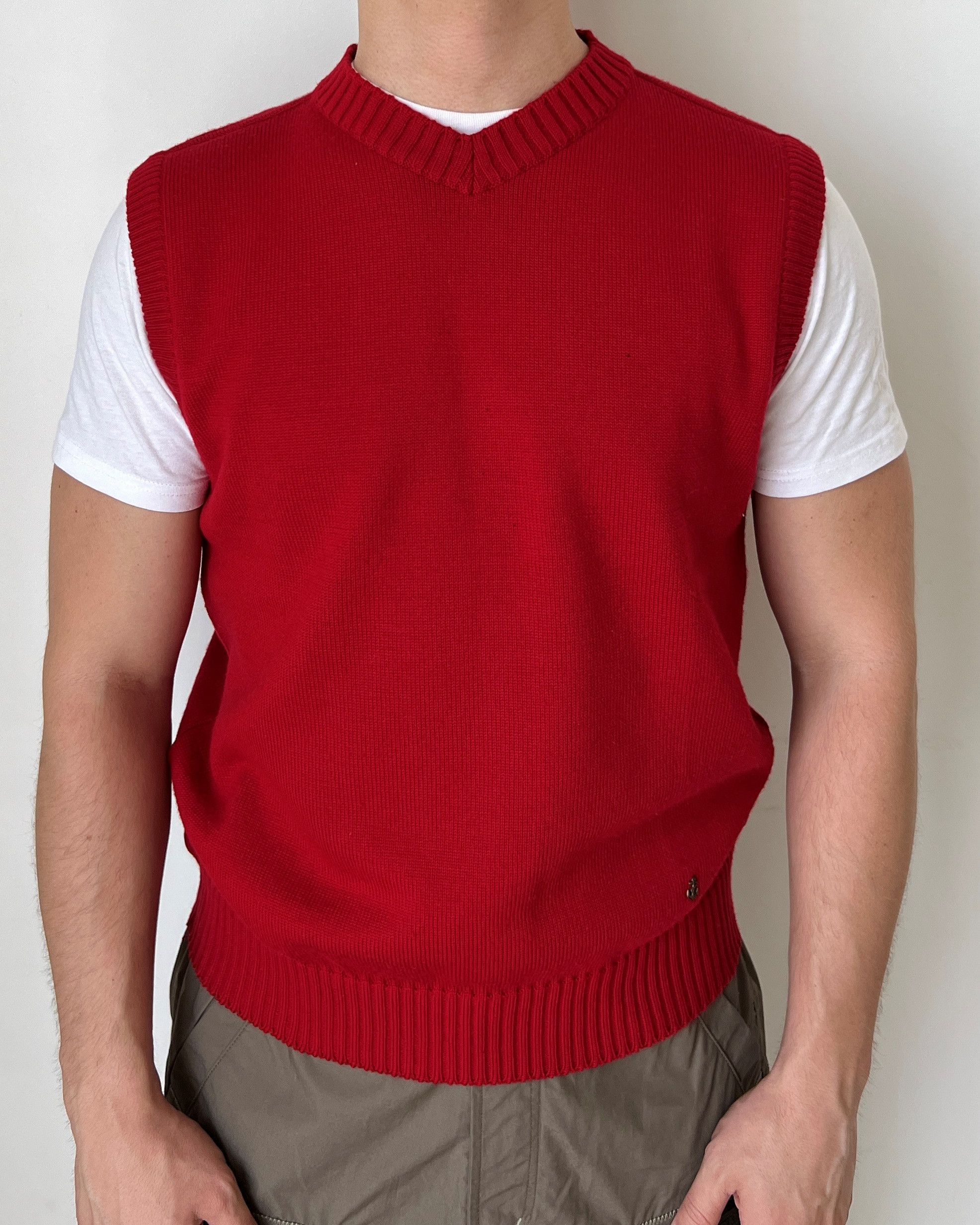Paul & Shark Vintage Paul & Shark Wool Knit Sweater Vest Size US M / EU 48-50 / 2 - 1 Thumbnail
