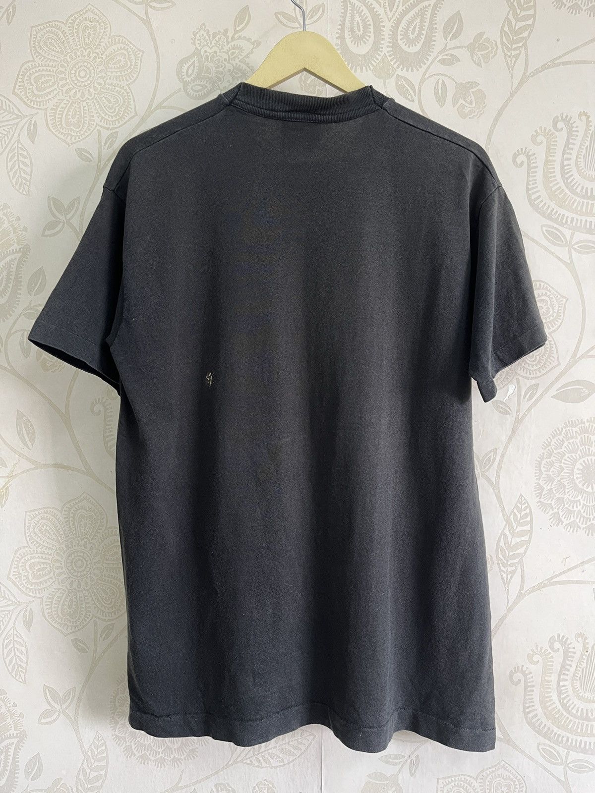 DC Comics × Vintage Faded Black Vintage Batman Single Stitch TShirt 1997 Size US L / EU 52-54 / 3 - 2 Thumbnail