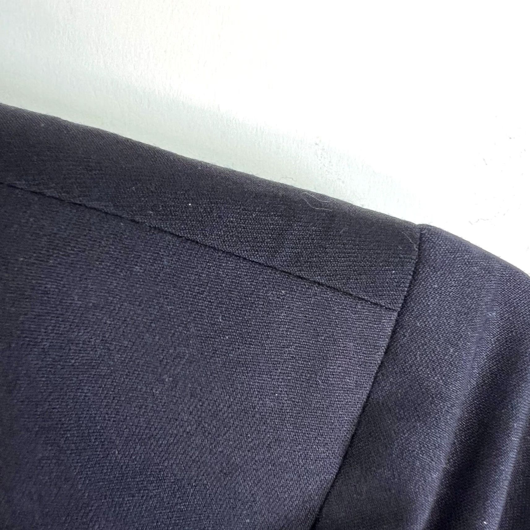 Bonobos VINTAGE Bonobos Blazer Men SZ 54 Wool Business Casual Blue 90s Designer Single-Breasted Size 54R - 2 Thumbnail