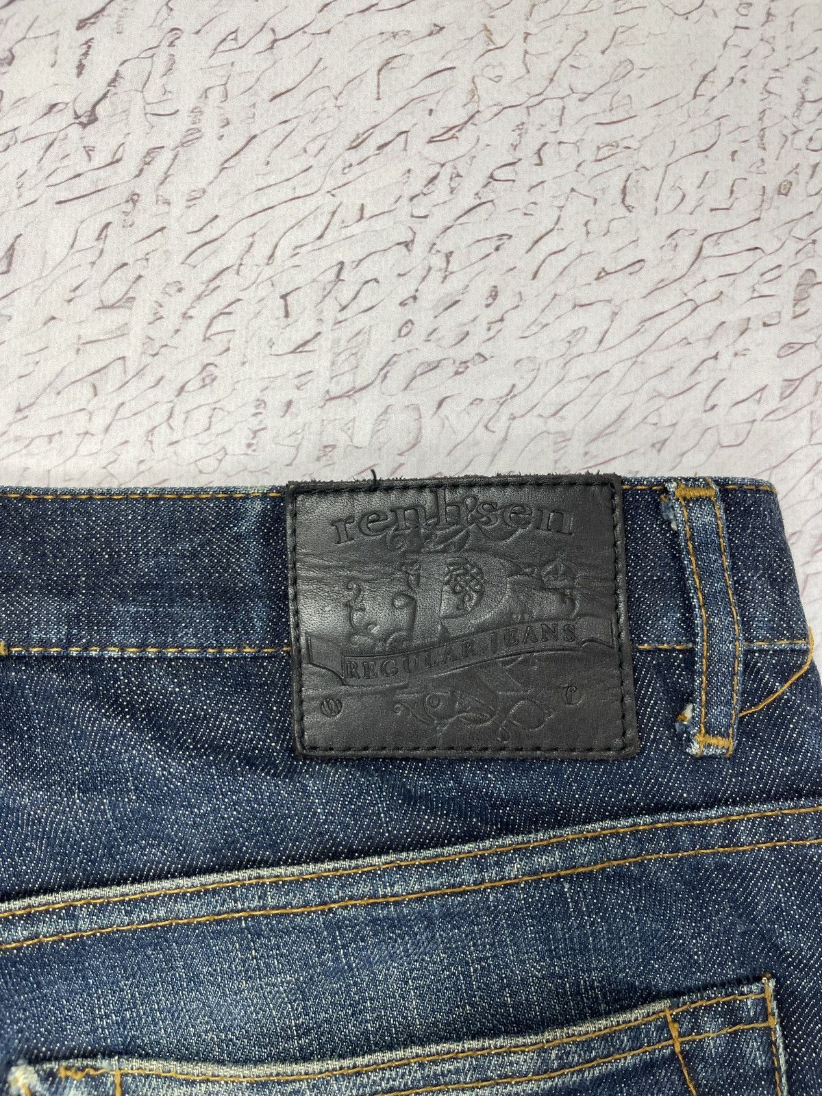 Japanese Brand Renhsen Louis Rsb made in Japan selvadge denim jeans Size US 32 / EU 48 - 19 Thumbnail