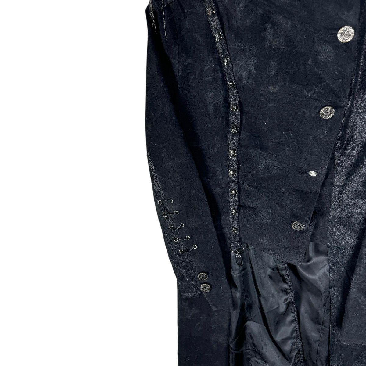 If Six Was Nine × Japanese Brand ☀️PUNKRAVE GOTH PUNK SKULL BUTTON JACKET Size XL / US 12-14 / IT 48-50 - 8 Thumbnail