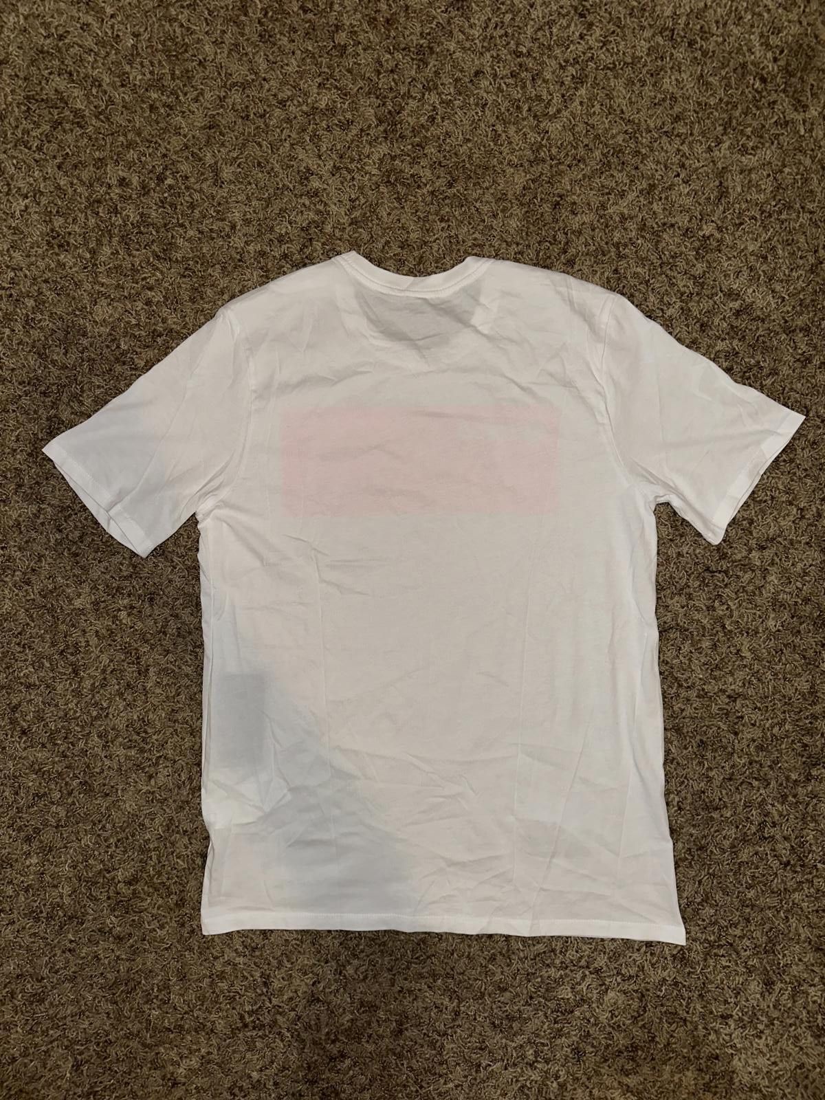 Designer Air Jordan Sportswear Quai 54 Pink Box Logo White T-Shirt Size US M / EU 48-50 / 2 - 2 Thumbnail