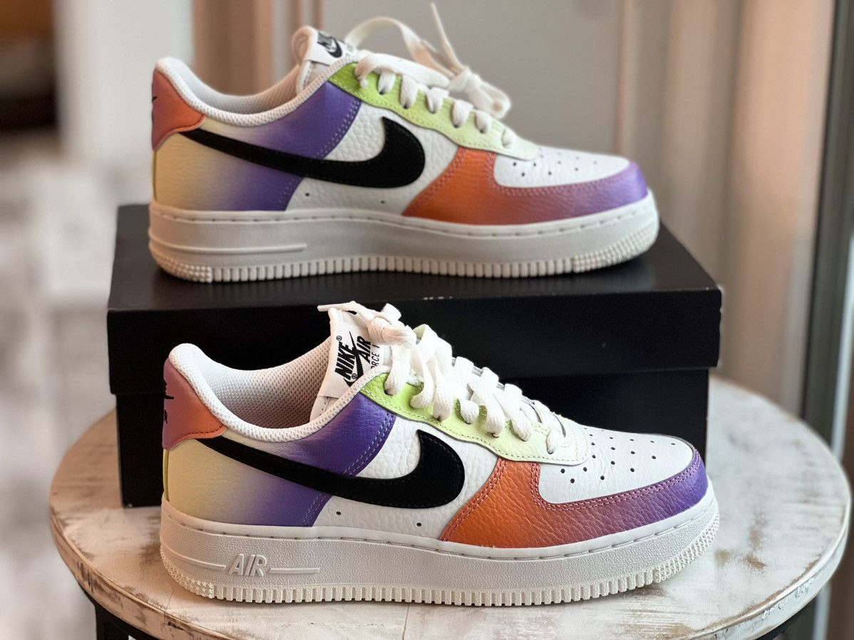 Nike Nike Air Force 1 Multi-Color gradient size 6.5w 5y Size US 6.5 / IT 36.5 - 1 Thumbnail