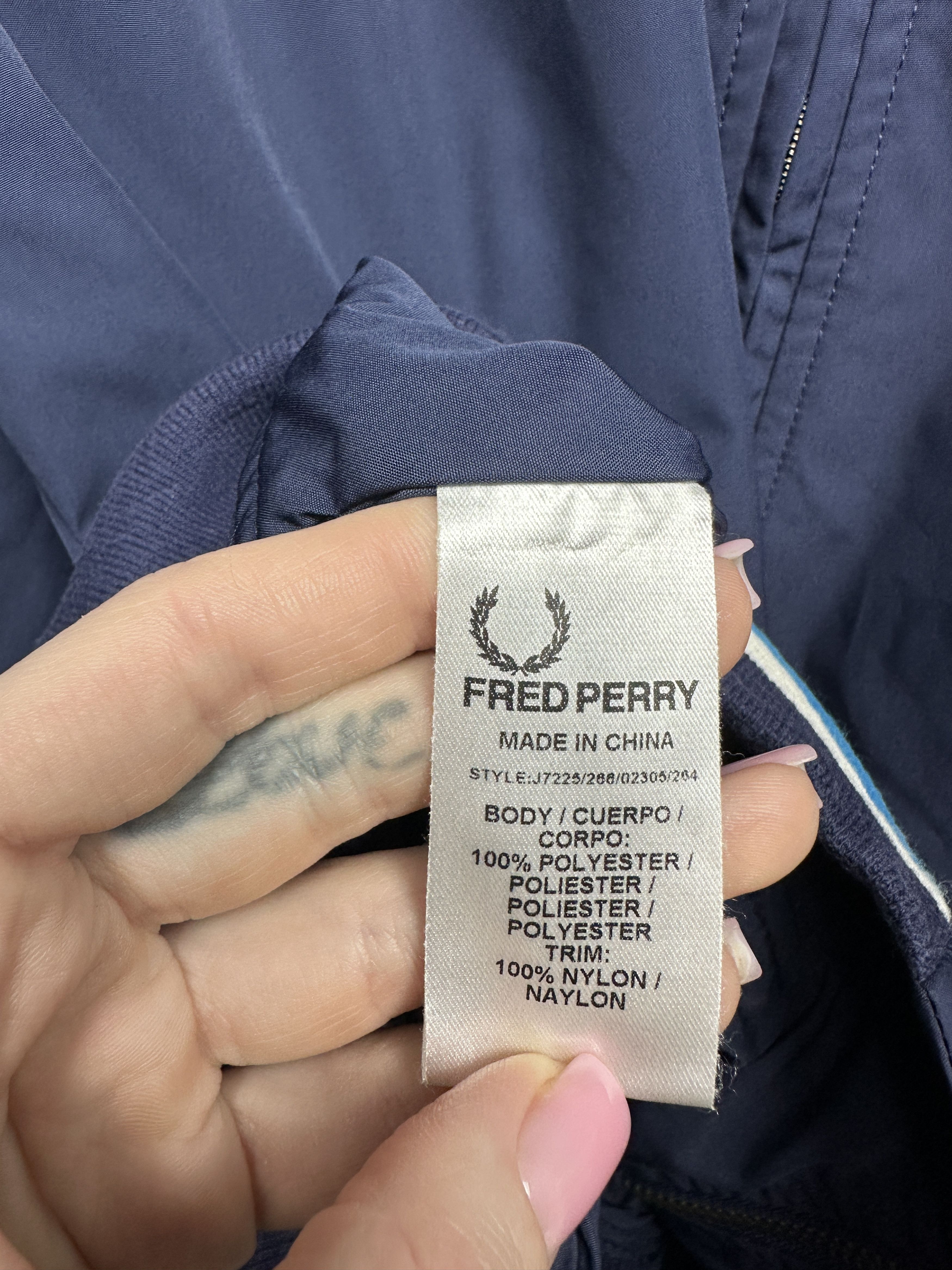Fred Perry Fred Perry Vintage Mens Nylon Jacket Size US XL / EU 56 / 4 - 6 Thumbnail