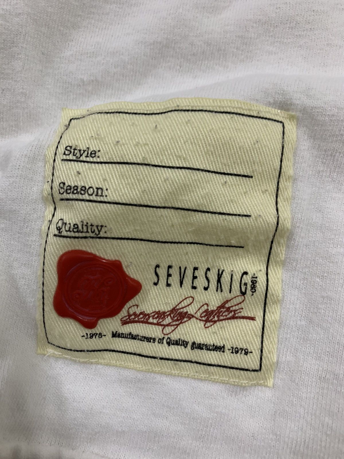 Japanese Brand × Vintage VINTAGE SEVESKIG TEXTA HOLLYWOOD VERY RARE Size US M / EU 48-50 / 2 - 4 Thumbnail