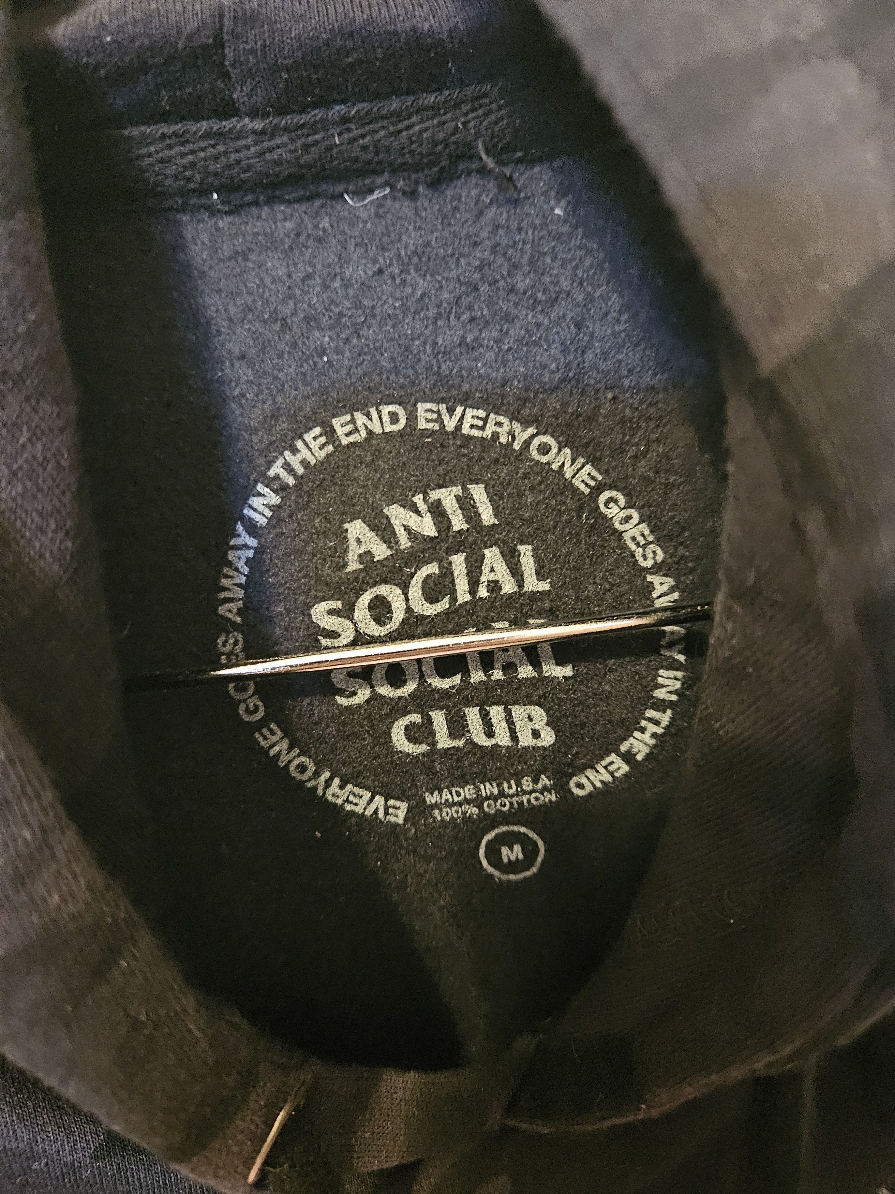 Anti Social Social Club Anti Social Social Club Camo Hoodie Size US M / EU 48-50 / 2 - 3 Thumbnail