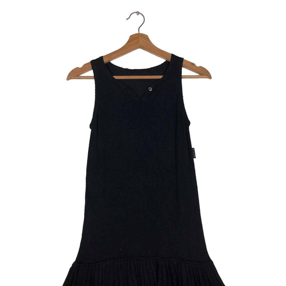 agnes b. 🔥 Vtg Long Blouse Agnes B. made in France Rich Black Size M / US 6-8 / IT 42-44 - 4 Thumbnail