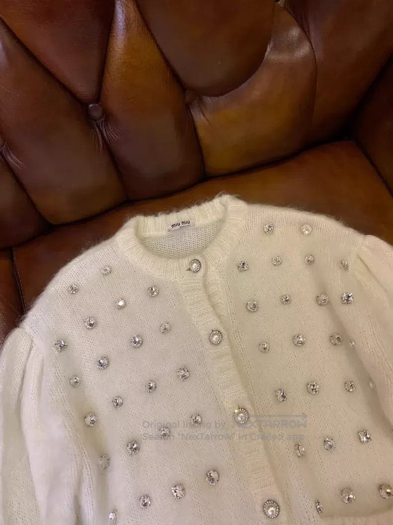 Miu Miu Miu Miu 36 Knitted coat Size S / US 4 / IT 40 - 7 Thumbnail
