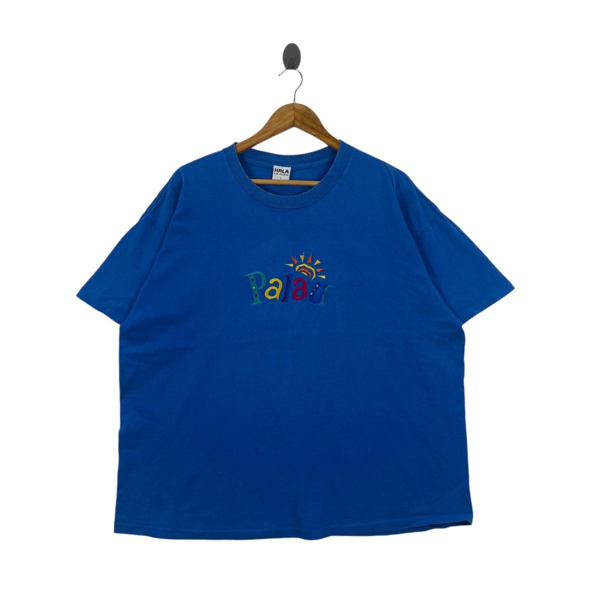 Vintage Vintage 90s Palau HRLA Tshirt Size US L / EU 52-54 / 3 - 1 Thumbnail