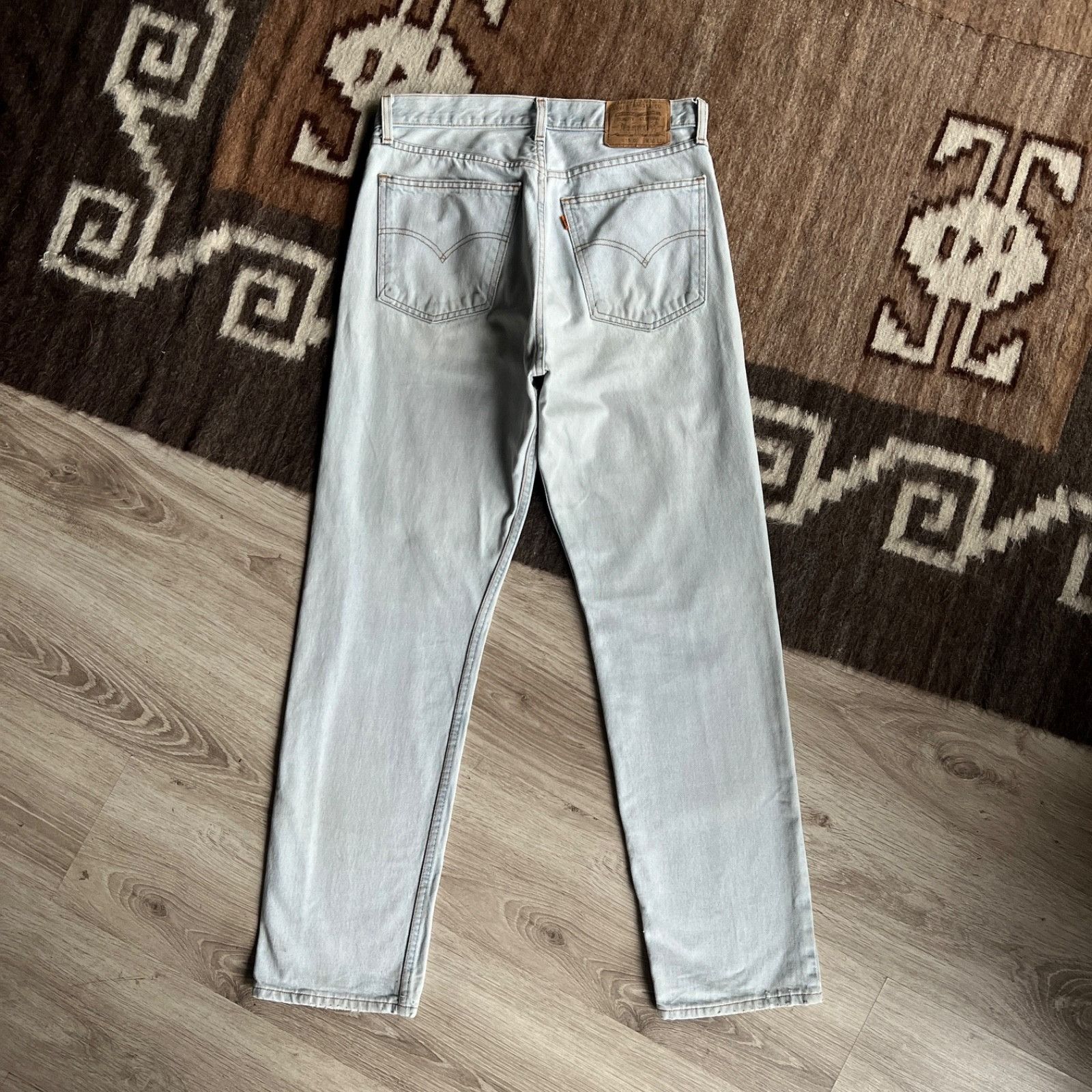 Levi's Levi’s 615 Orange Tab Vintage Light Wash Jeans 9820AC Size US 32 / EU 48 - 2 Thumbnail