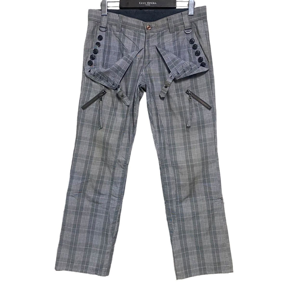 PPFM PPFM Destruct Checkered Pants zipper Size US 32 / EU 48 - 8 Thumbnail