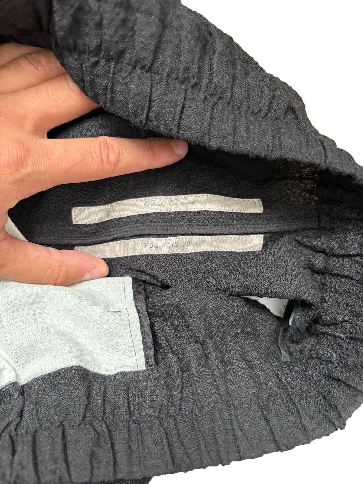 Rick Owens Rick Owens SS22 Sample Linen Berlin Pants Size US 30 / EU 46 - 5 Thumbnail