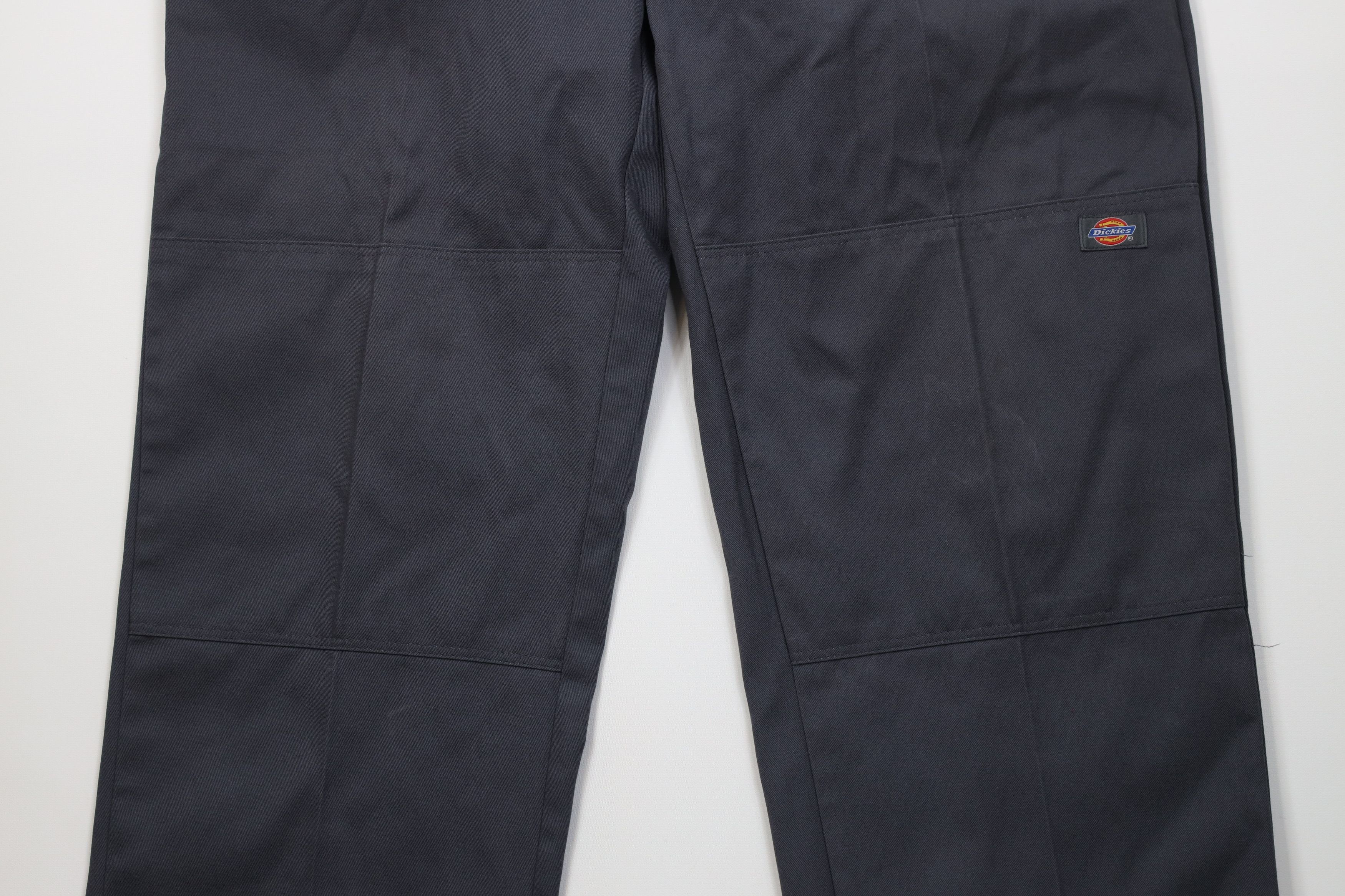 Dickies Vintage Y2K Dickies Double Knee Wide Leg Dungaree Pants Gray Size US 38 / EU 54 - 3 Thumbnail