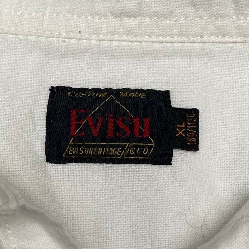 Evisu Evisu Seagull Print Oxford Shirt Button Up Men's XL Size US XL / EU 56 / 4 - 5 Thumbnail