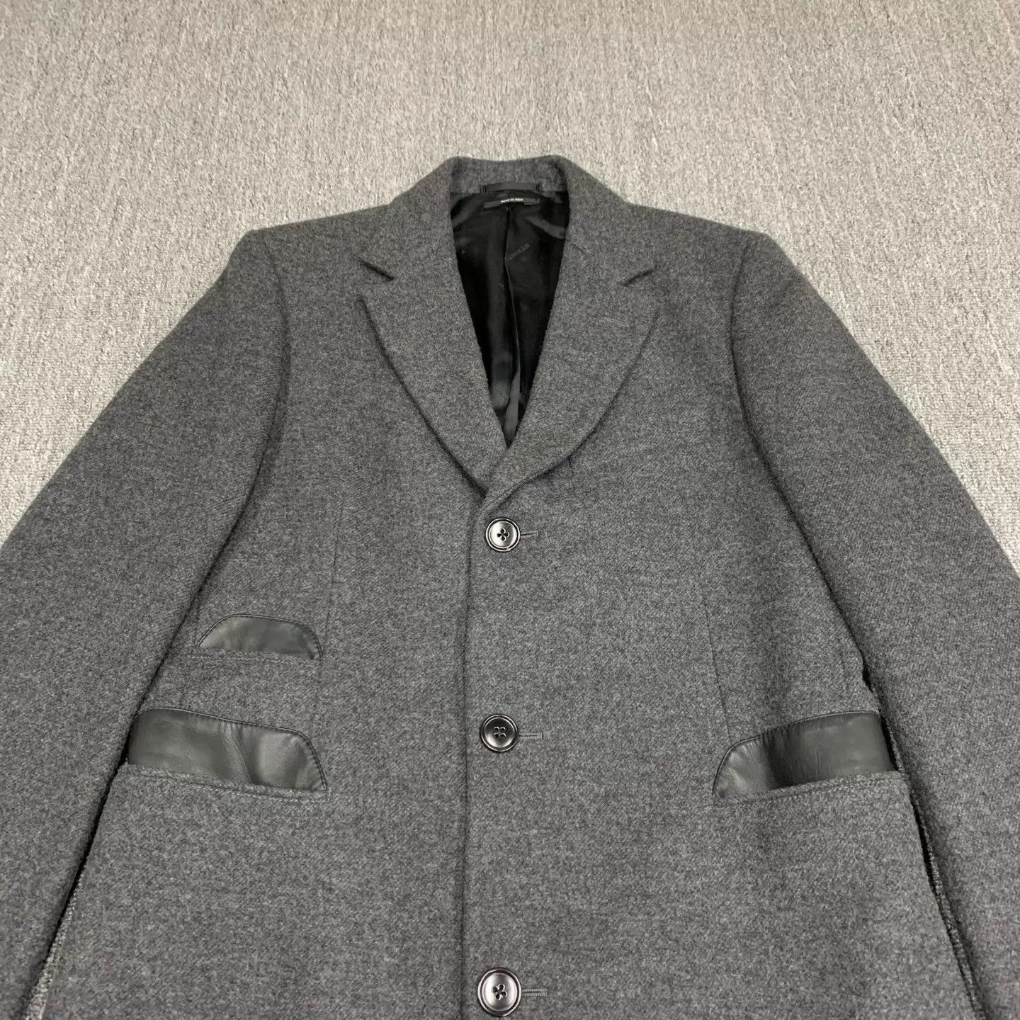 Hermes Hermes Gray Wool Coat Size 48 98 New Size US M / EU 48-50 / 2 - 7 Thumbnail
