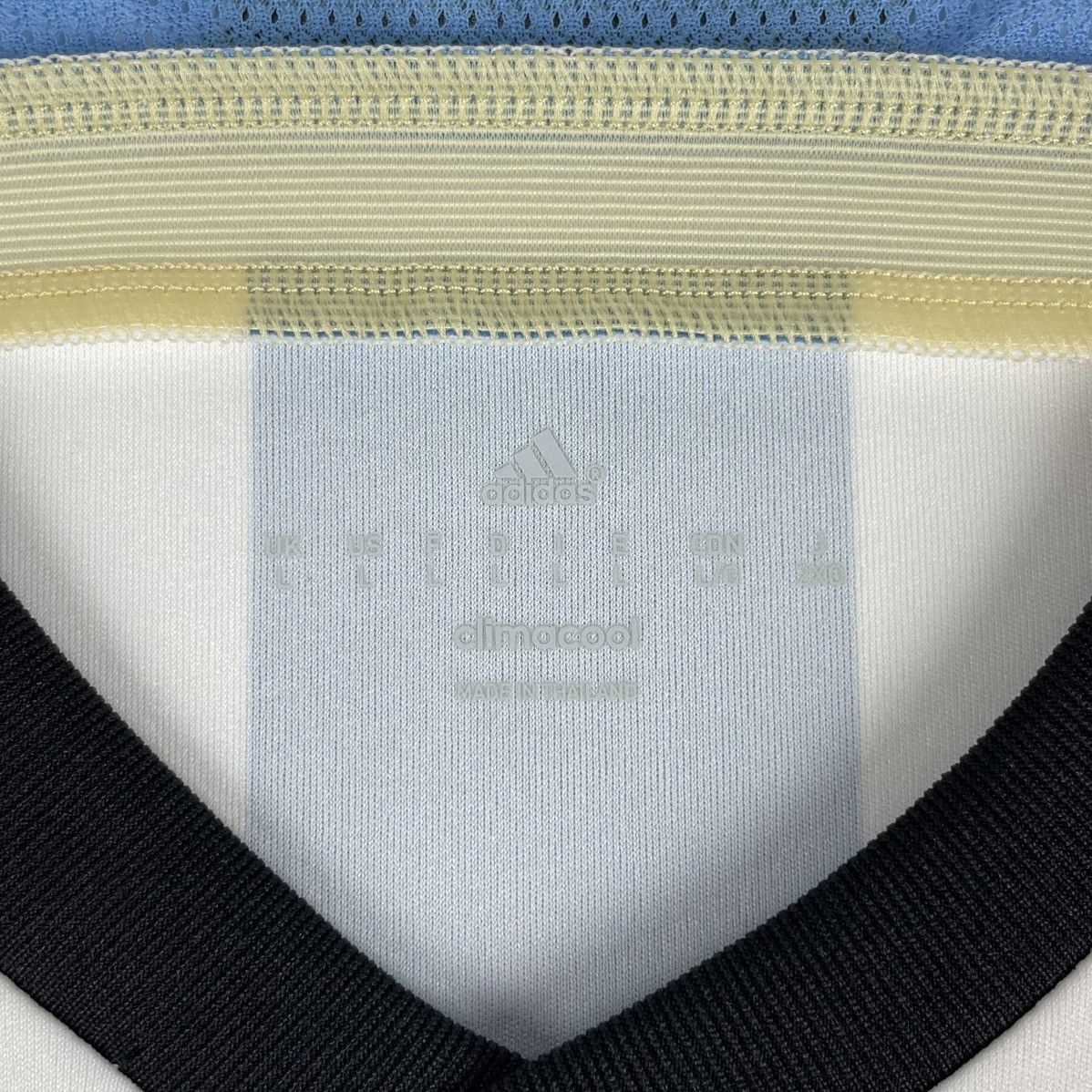 Adidas Vintage Adidas Argentina 2013-14 Home Soccer Jersey Football Size US L / EU 52-54 / 3 - 9 Thumbnail