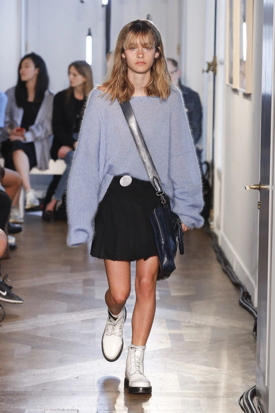 Enfants Riches Deprimes “CREEPER BOTTES EN CUIR (WITH TEXT)” Runway Boots Size US 11 / EU 44 - 2 Thumbnail