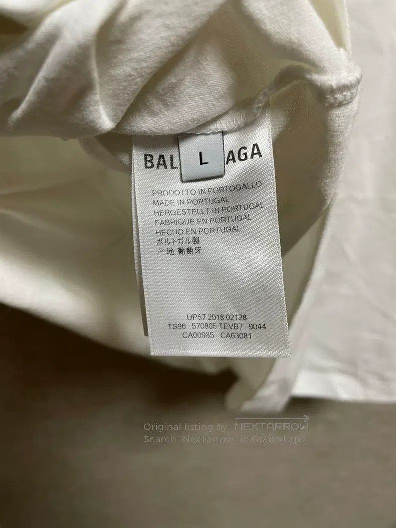 Balenciaga Balenciaga Short Sleeve T-Shirt with Logo Print Size US L / EU 52-54 / 3 - 5 Thumbnail